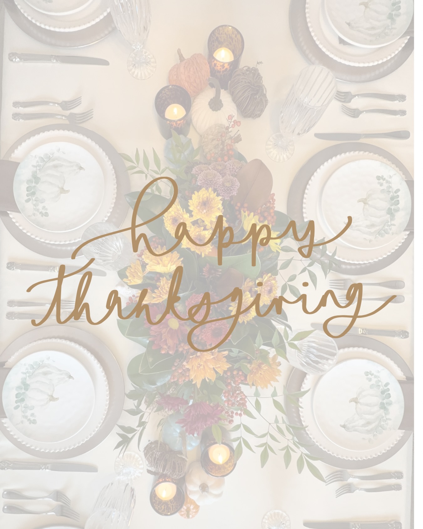 Today I am just so grateful.
Wishing you all a day full time love and turkey!