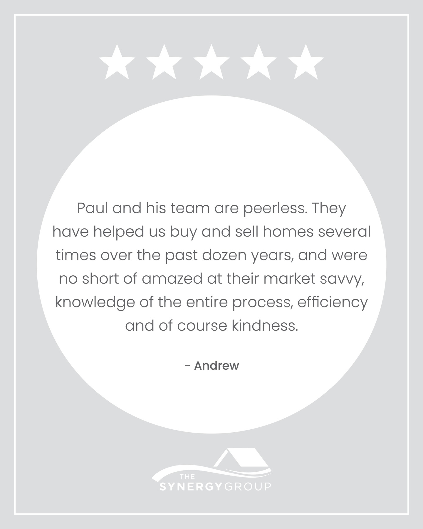 ✨TESTIMONIAL TUESDAY✨
Thank you for the kind words, Andrew!
Looking to buy or sell in MA?
Call Broker/Owner Paul Cirignano today 📲 781.570.9007
FULL TESTIMONIAL:
“Paul and his team are peerless. They have helped us buy and sell homes several times over the past dozen years, and were no short of amazed at their market savvy, knowledge of the entire process, efficiency and of course kindness. You’re in the right hands with Synergy!”
- Andrew
.
.
.
.
#testimonials #googlereview #realestate #homebuyer #thesynergygroup #paulcirignano #sell #buy #sellingrealestate #buyingahouse