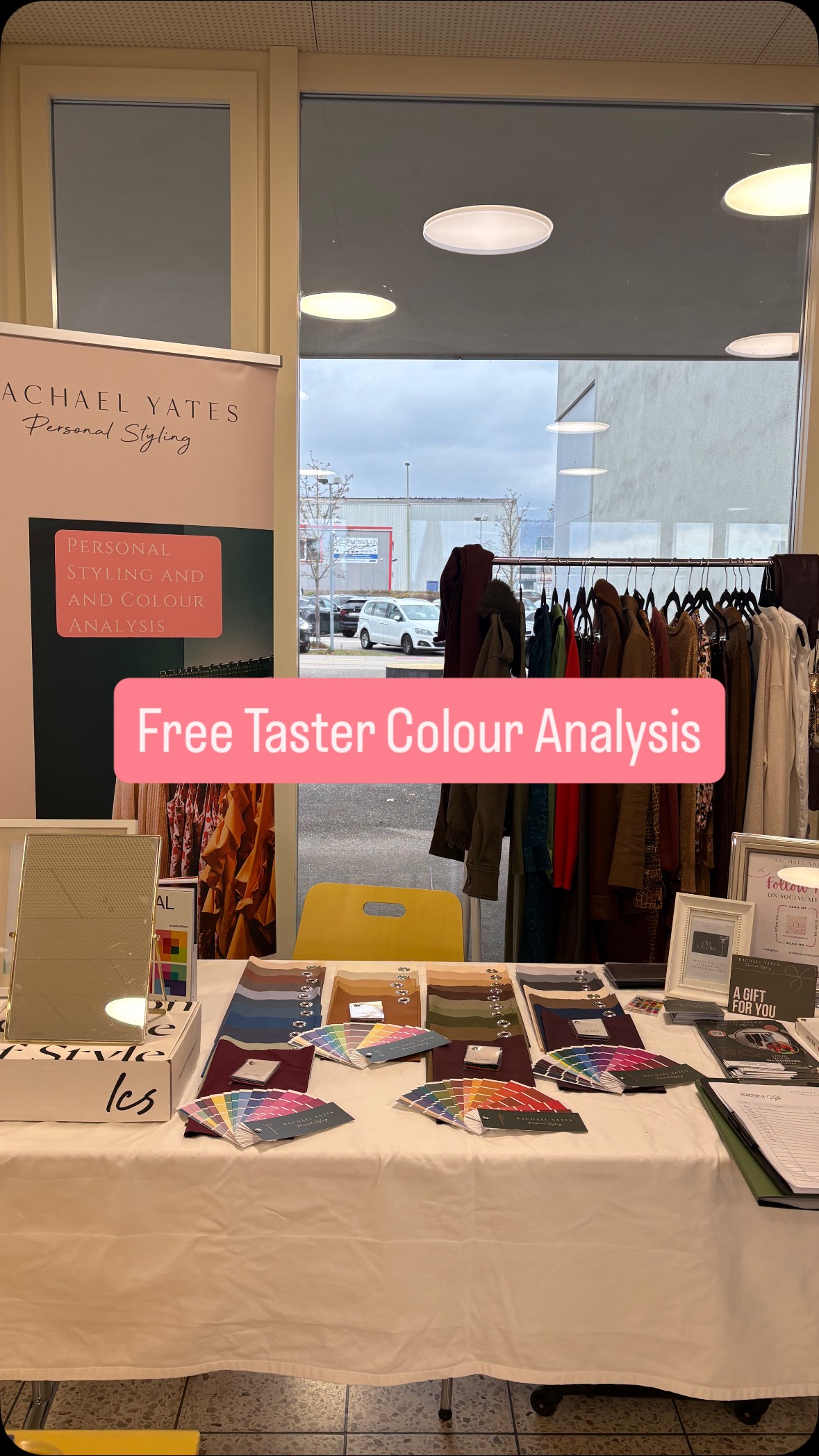 Last week I had the pleasure of hiring a table at @isbaselofficial Winter Market. The mini colour analysis was a big hit and it was great to explain the benefits to those who didn’t know much about it and to give them a short taster so they could see for themselves the difference the right undertones and intensity colours can make to how healthy, radiant and tired you look! Who doesn’t want to look less tired especially at this time of the year 🤣
I am extending the 15% discount I offered at the fair as a Black Friday offer, message me on here or via the website linked above to book in and pay a small deposit by Monday Dec 1st to secure your discount.
Gift vouchers are also available to purchase on my website if you would love to give the gift of style and a fun experience to a loved one rather than ‘things’ they probably don’t need, or to drop a hint to someone 😉
Colour Analysis Basel | Personal Stylist Basel | Personal Stylist Online | Black Friday Basel | Christmas Experiences | Gift of Style