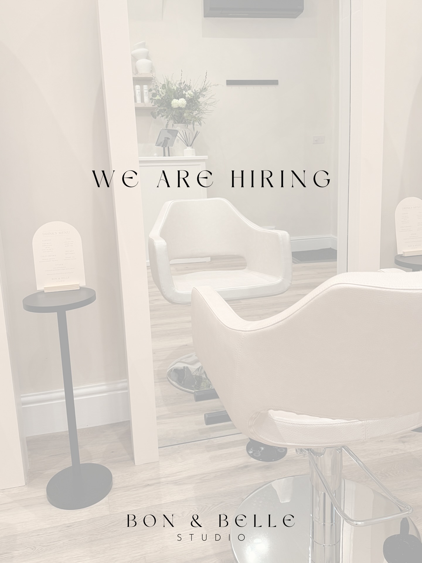 WE’RE HIRING!✨
We’re looking for a hairdresser who is extremely passionate and love what they do to join our team.
We’re looking for a hair stylist on a self employed basis with flexible options available.
Please send your portfolio, a cover note telling us a little about yourself and your social media handle. Everything will be kept confidential.
Contact@bonandbelle.co.uk
We look forward to hearing from you 🤍