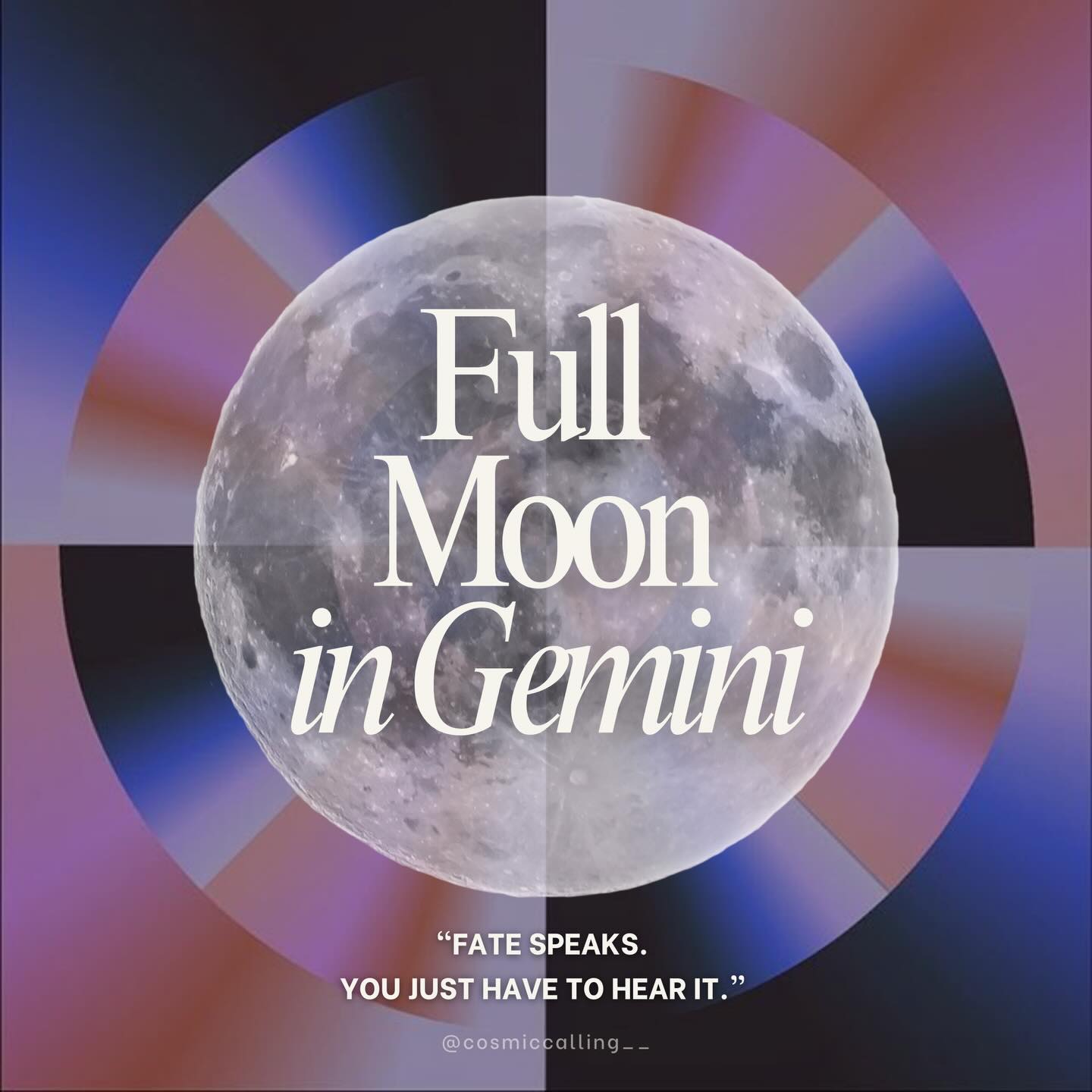 The Gemini Full Moon on Dec 4 drops the headline you didn’t see coming.
Fate speaks in subtext. 🌕
Your December horoscope is live — read it in your Cosmic Calling ✨
Link in bio.
#GeminiFullMoon #CosmicCalling #FullMoon #december