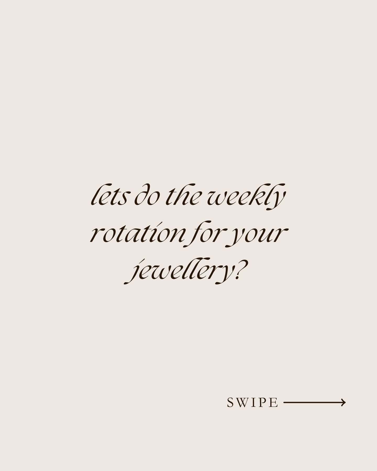 Your weekly sparkle lineup✨