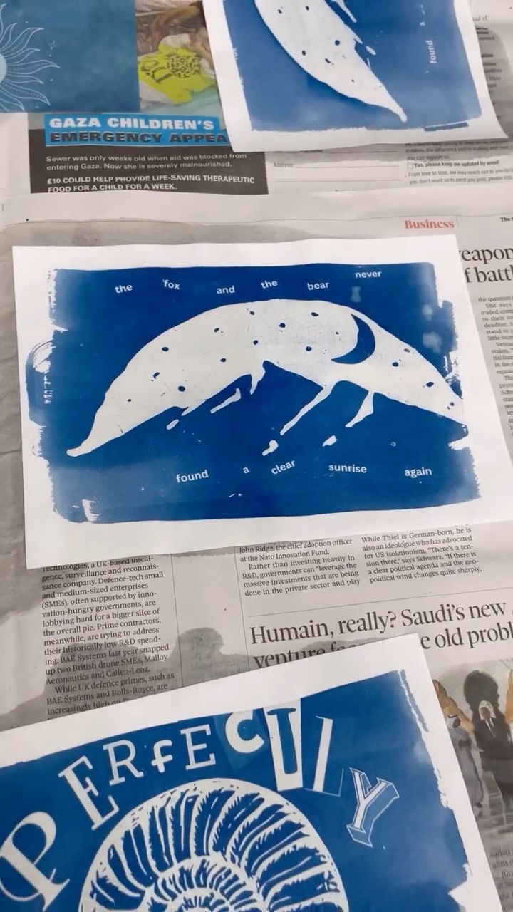 A gorgeous couple of days over at @beachcreativecic guiding the Cultural Ambassadors through the cyanotype process. Their final week of their fully funded 10 week course ~ funded by @unicreativearts
The course ends with a celebration and exhibition at @beachcreativecic ~ 👀
#hernebay #thanet #margate