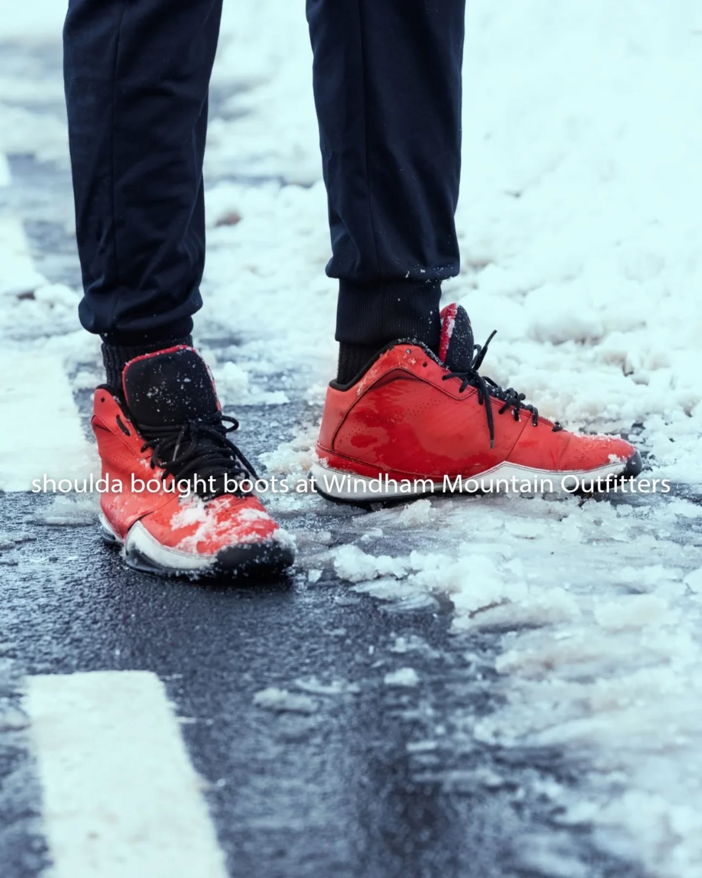 Unprepared? It happens. Stop in to Windham Mountain Outfitters, we'll help you out.