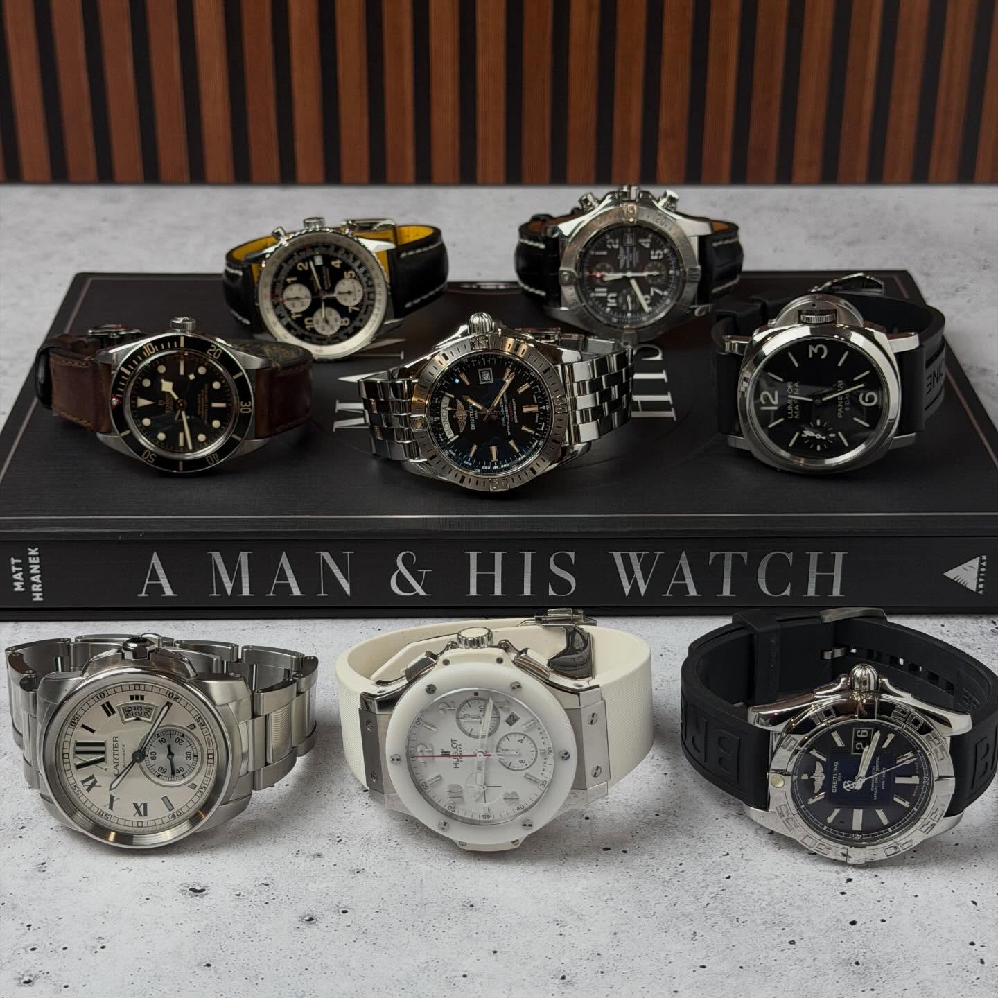 Hey watch fam – I’m back.
Life got busy, two job transitions, and DWE went quiet for a bit… but we’re stocked up again and ready to roll.
I’ve been updating the website + socials, and I’m now partnered with a new sourcing channel that gives access to vintage entry-level pieces – perfect for newer collectors who want their first watch under $1,000.
If you’ve been hunting for something specific, modern or vintage, let me know. Happy to help you find the right piece at the right price.
DM anytime. Inventory is moving again.
Detroit Watch Exchange is open.
