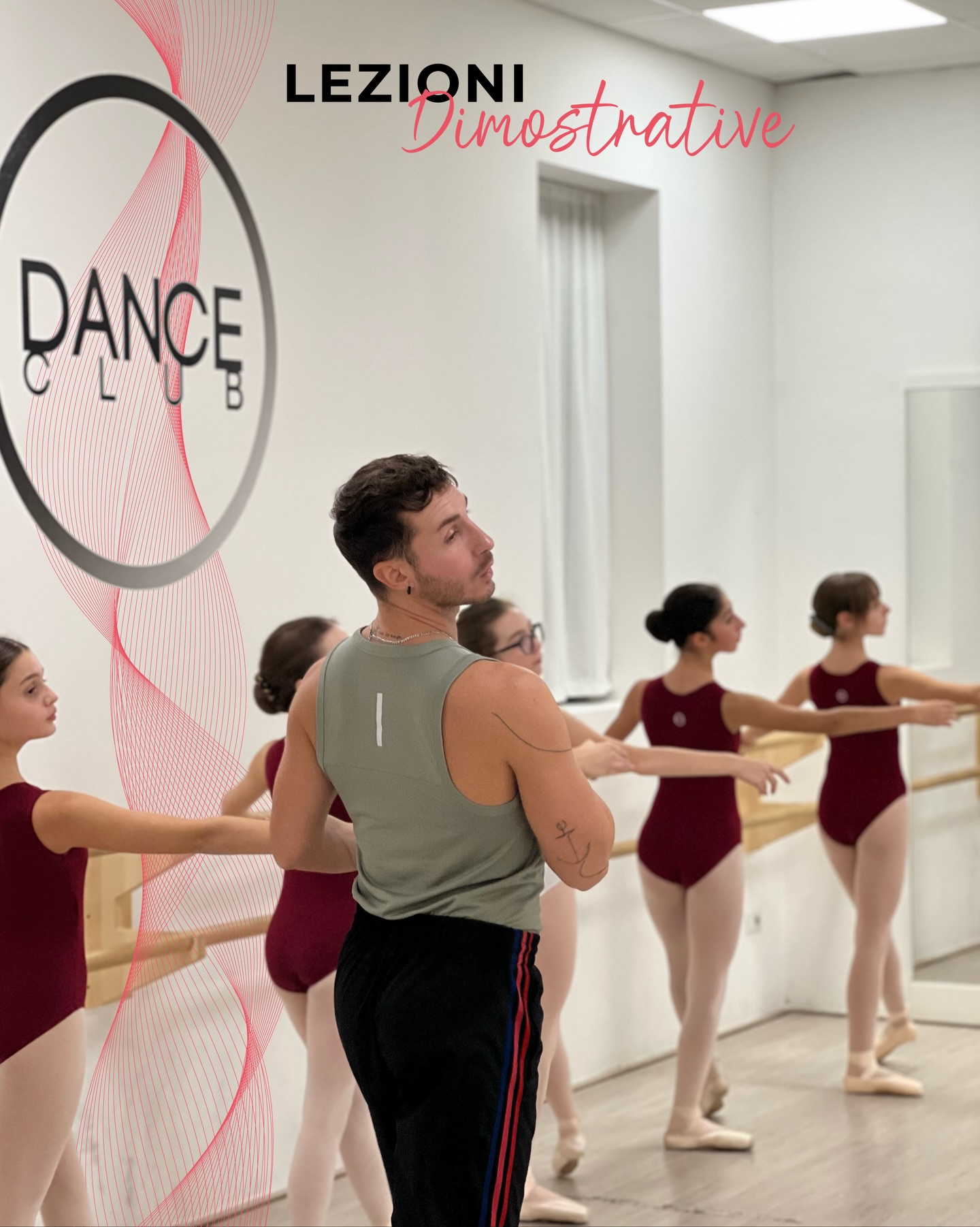Da lunedì 15 a venerdì 19 dicembre, Dance Club apre le sue porte per le lezioni dimostrative!
Venite a scoprire il frutto del nostro impegno e a vedere i nostri talentuosi ballerini esibirsi in sala.
Non mancate!✨