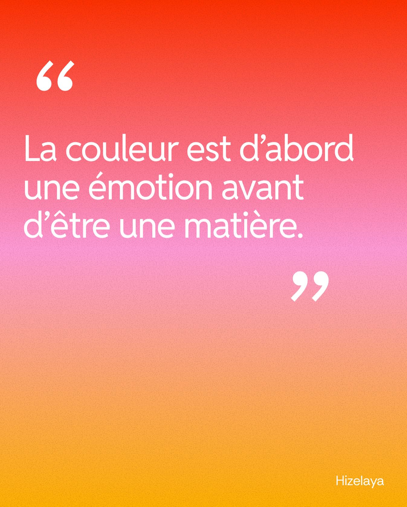 C’est exactement cela. La couleur n’obéit pas. Elle ressent, elle pulse, elle se souvient. Elle dit ce que les mots n’osent pas dire.
Hizelaya
