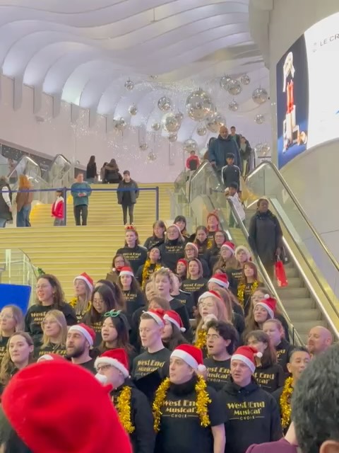 One thing I’ve meant to do for years that I finally did this year was join a choir. We sang some Christmassy numbers in the o2 today - here’s the muppets Christmas carol medley. (I’m near the back on the inside hitting those high soprano Gs). It’s so much fun and always leaves me smiling. @westendmusicalchoir #choir #london #londonchoirs