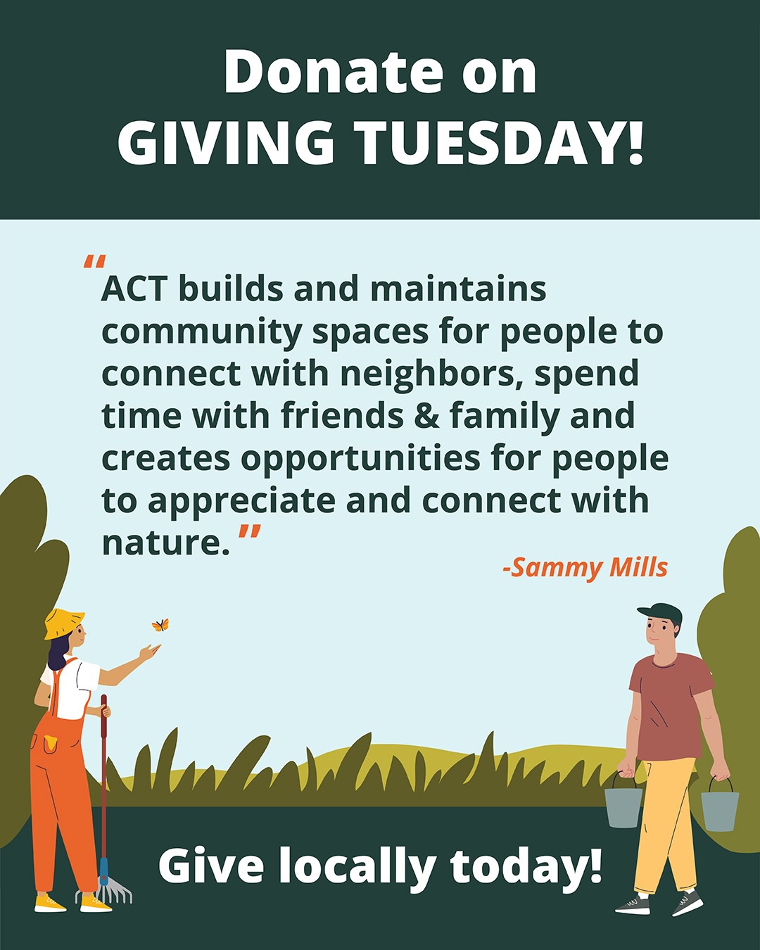 This Giving Tuesday, help make a lasting investment here at home! 🌲🏞️ With every acre we conserve and every new trail we build, ACT provides new ways for friends and families to explore the outdoors, enjoy activities together, and build lasting community connections. 🥾🧑🤝🧑 Every step forward means more public access to our natural world that will be passed on to future generations.
As Arundel grows, ACT’s work matters more than ever. 🚀🌳 We’re stewarding more land, expanding our educational programs, and training new volunteers to maintain our trails. Your donation this Giving Tuesday isn’t just an investment in nature, but also a gift that keeps our community thriving and our neighbors connected for years to come. 💚🤲 Every contribution makes a difference, so let’s grow together!
Donate on our website today by following the link in our bio!
#arundel #kennebunk #kennebunkport #mainelandtrust