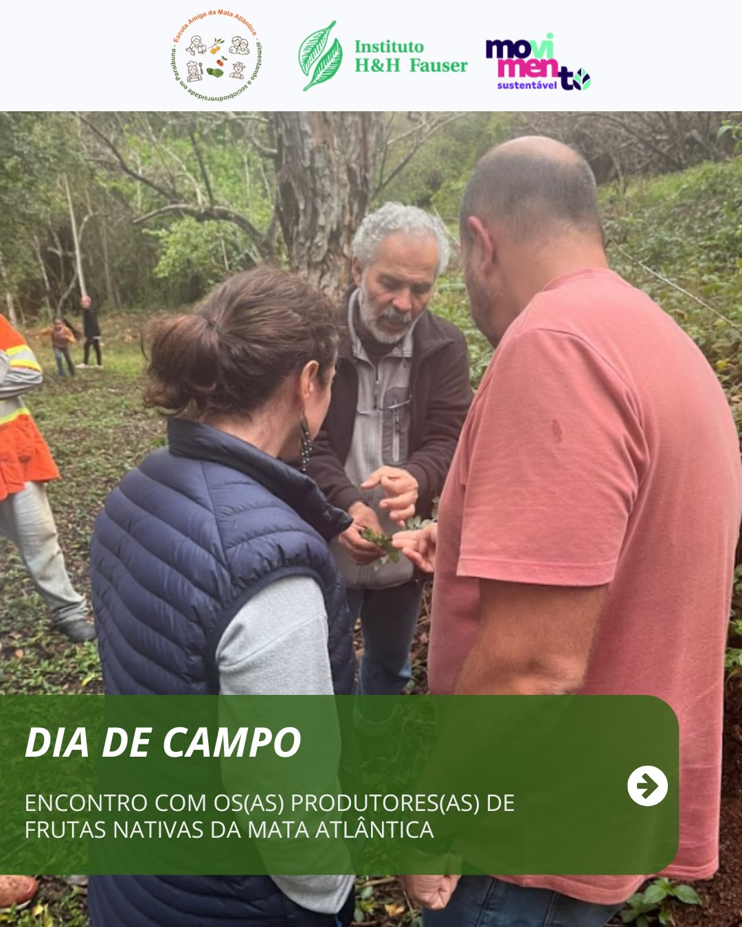 Entre aprendizados sobre manejo de frutíferas, controle de pragas e reflorestamento agroflorestal, também celebramos a cultura alimentar local com delícias feitas de juçara, cambuci e uvaia. 💚
Realização do @ihhfauser com apoio da Prefeitura de Paraibuna, por meio do #ProgramaMovimentoSustentavel.
#FrutasNativas #EducaçãoAmbiental #MataAtlântica #Paraibuna #Sociobiodiversidade #AlimentaçãoSaudável #AgriculturaSustentável #institutohhfauser