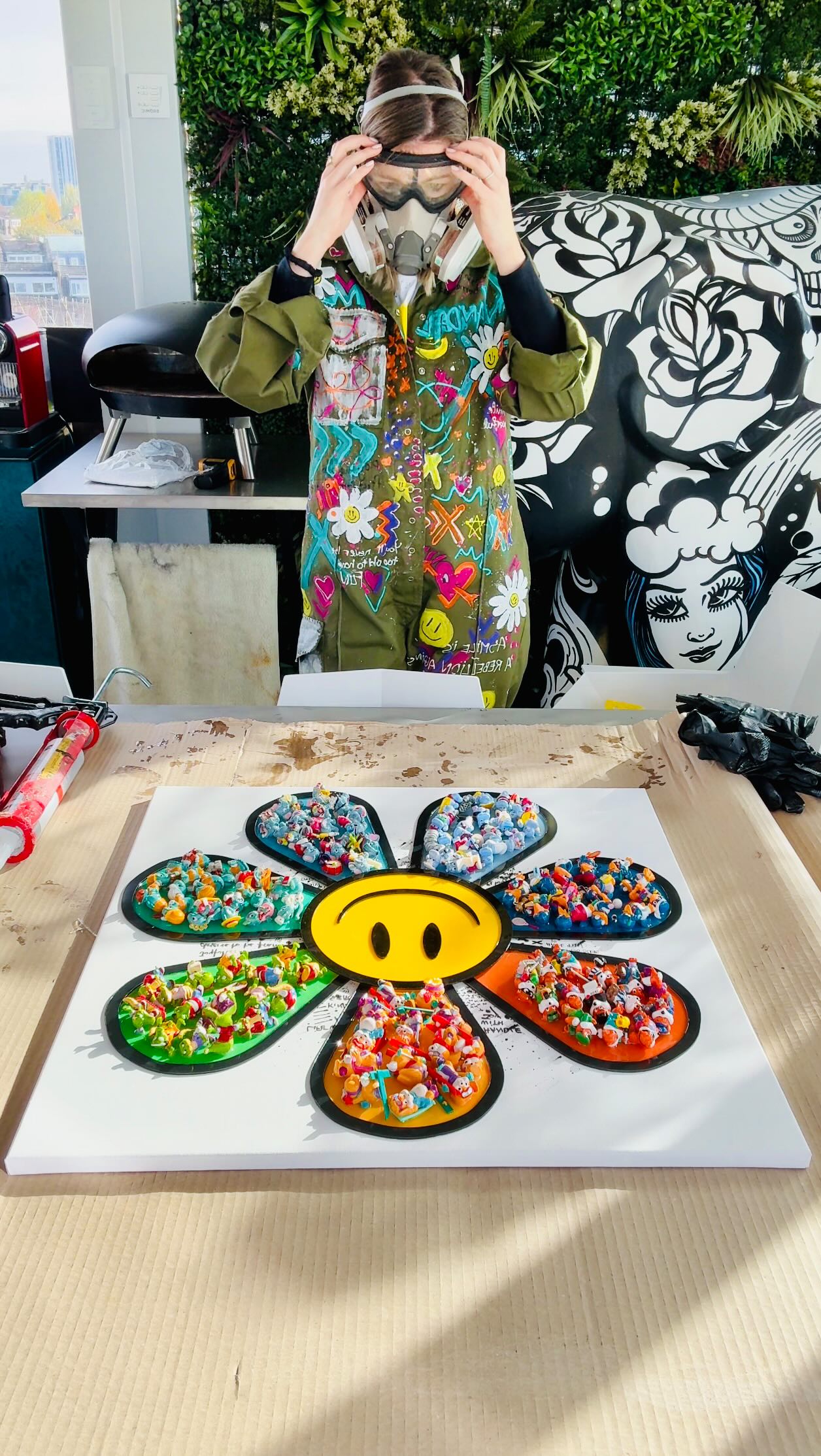 Let’s go.
This commissioned piece left today to its new home 🌼
Thanks to @nicky.mote for finding the best art collectors ❤️
And you can have your own bespoke Happy Art too with the toys of your choice!
It’s funny when I make an original piece, without knowing when I’ll sell it, my creativity can go wild, and pivot completely mid process + I have time with it after it’s been made. I can photograph and video it through every angle and when sold I’m happy because I’m ready to let go.
When it’s a commission it’s such a different process. It’s all go go go! And the pressure of something going wrong is real as there is a deadline and specific toys used that can’t be replaced 😬
But knowing it’s already wanted and paid is such a luxury for an artist.
So really, I do love both.
.
.
#happyart #katvandal #toyart #dopamineart #londonartist #contemporarypopart #neopopart #commissionedart #womeninarts #womaninart #femaleargidt #emergingartist