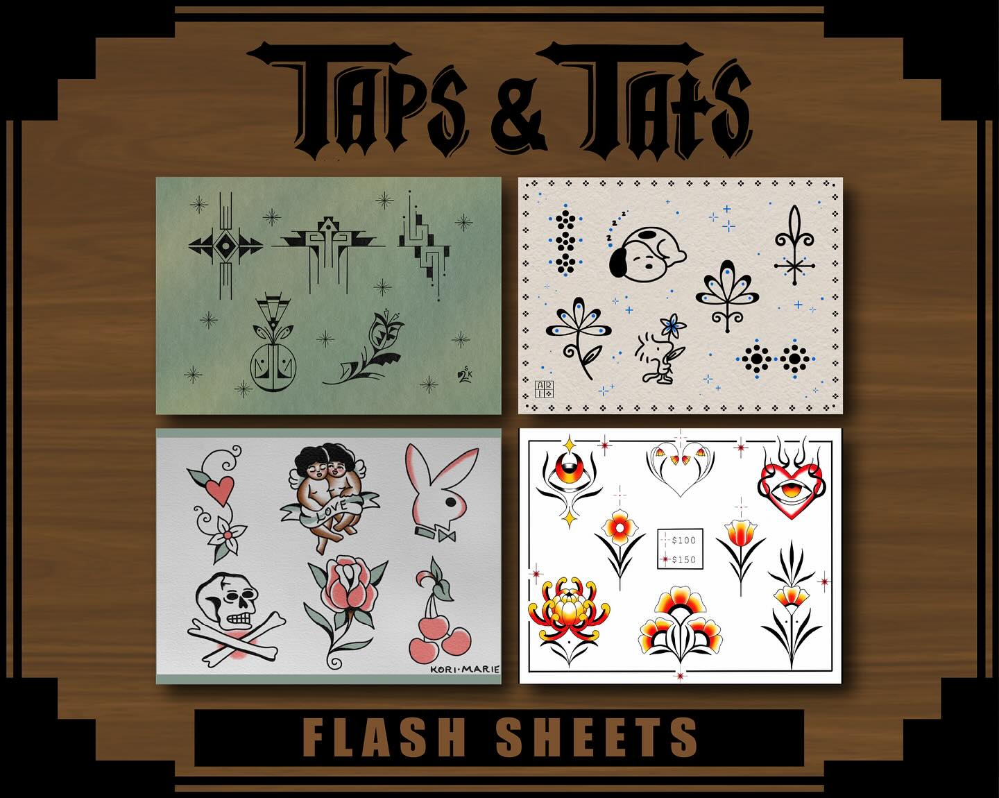 Here are the official flash sheets for our Taps & Tats Fundraiser tomorrow at 6pm-10pm @bowandarrowbrewing 🍻
DETAILS
⚪️ Flash ranges from $100-$175
⚪️ Arms, hands and legs only (depending on artist)
⚪️ Sign up at 6pm SHARP
⚪️ FIRST COME, FIRST SERVED
+ + + +
Much appreciation to our event tattoo artists
@rainflowertatu @quwutsunmade @korixmarie @jordandurantattoos for creating these original designs in support of Indigenous Women Rising 🩵
Inviting ALL to come out and support! We will be set up in the loft area of Bow & Arrow where our event activities will be held ⚡️
SEE YOU THERE
•
•
•
•
#givingtuesday #indigenouswomenrising #fundraiser #reproductivesovereignty #reproductivejustice #bowandarrowbrewing #tattoo #tattooflash #givingtuesdaynow