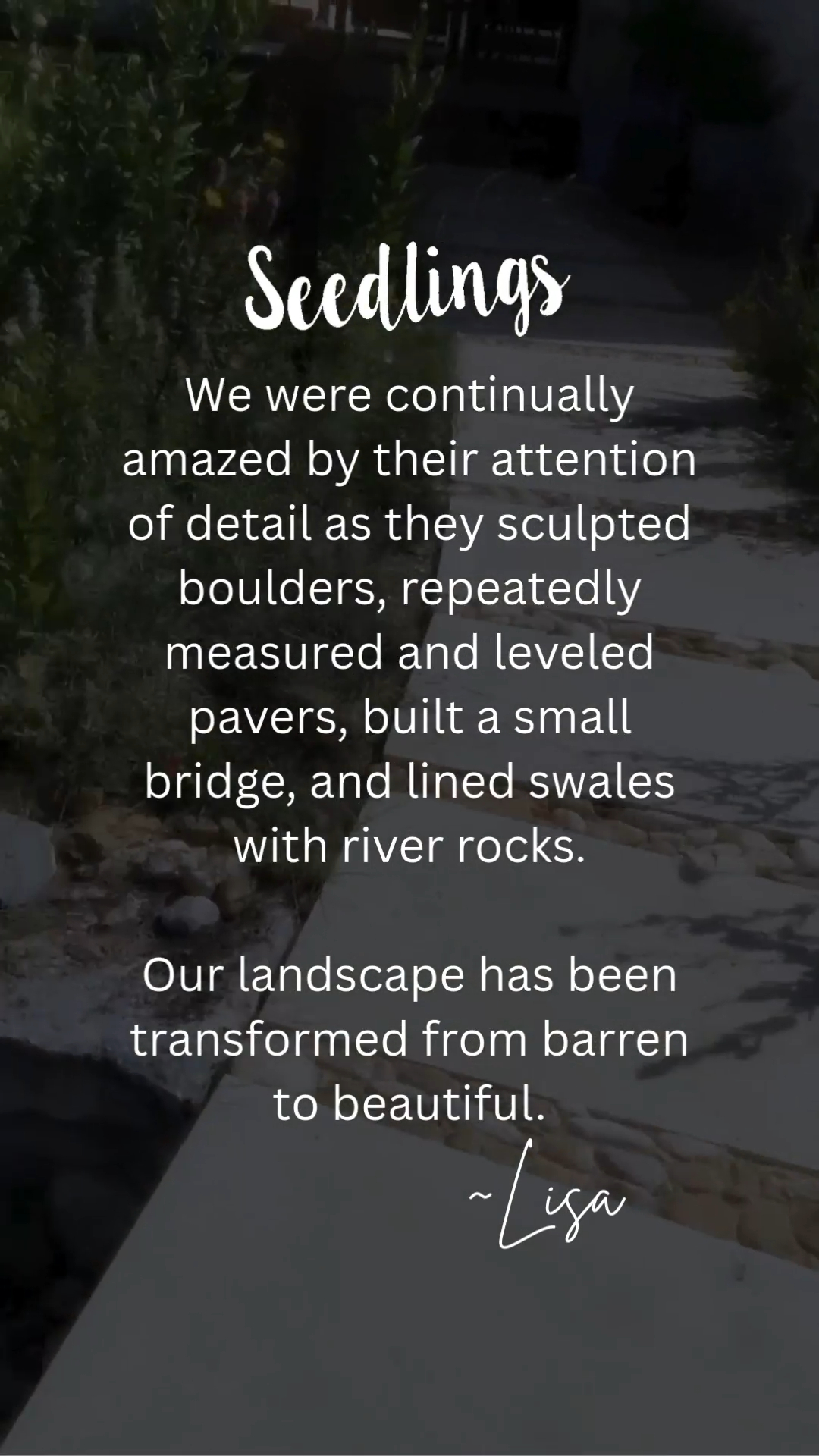 As the year winds down, we’re thankful for projects that begin with trust and end in beauty.
Planning for the year ahead is now underway.