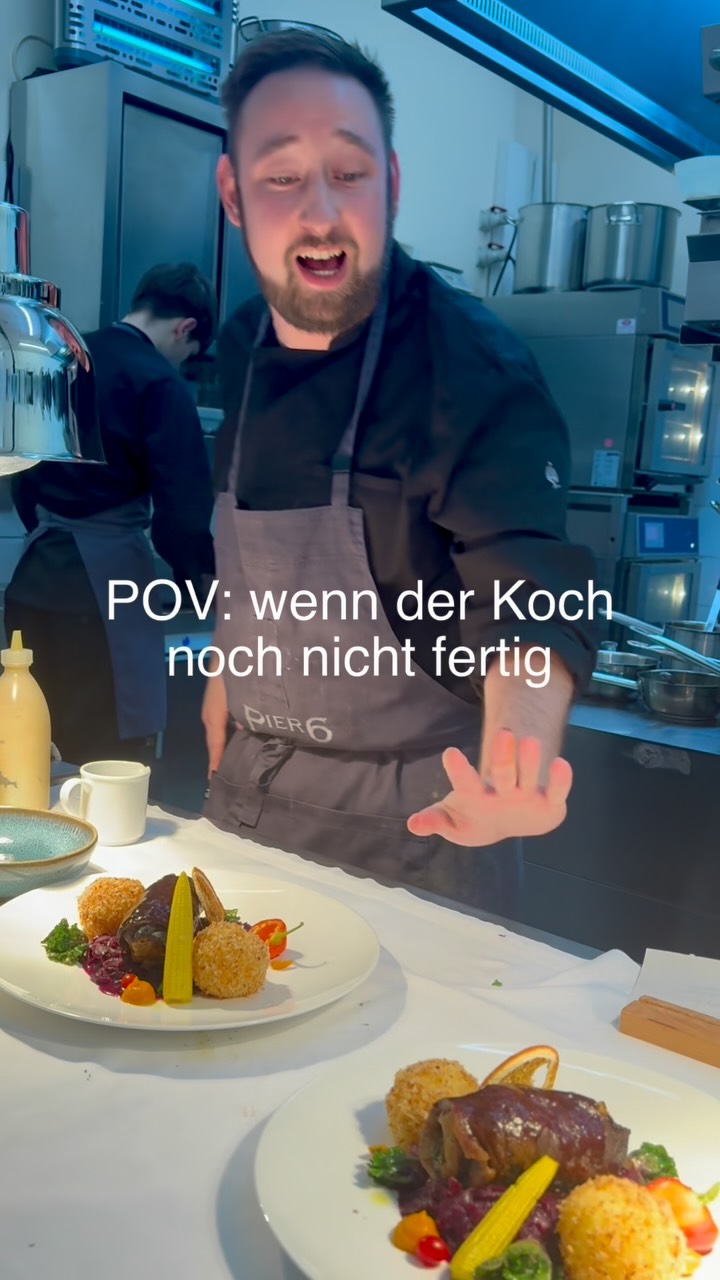 Wer zu schnell raus bringt kriegt auf die Kresse.
#gastro #pier6 #team