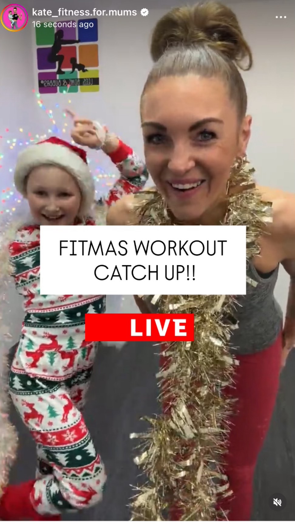 FITMAS LIVE WITH LETTIE 🎶🎅😍!
Save the date!.. Sunday 21st December @ 9.30am we are doing ANOTHER FITMAS LIVE!… 🎄
Enjoy the crazy fitness cheer 💃🏻!
xxx