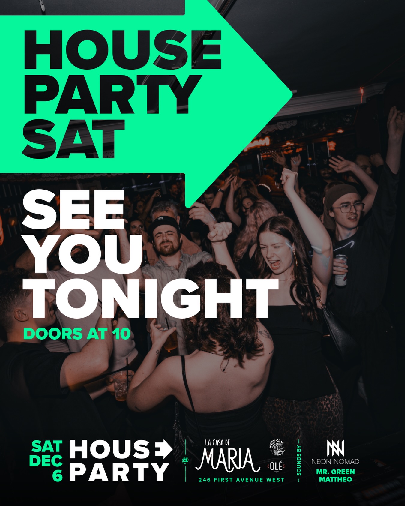 NORTH BAY! See you tonight for the first edition of “House Party Saturdays” 🎉
$5 @olecocktails ,$7 @whiteclawcanada and tons of prizes to be given out all night. 🔥
Music by @djneonnomad @rickdiamond6 @mr.djgreen @mattheo.guardado
Welcome Home 🏠
.
.
.
.
.
#houseparty #saturday #nipissing #university #canadore #college #events