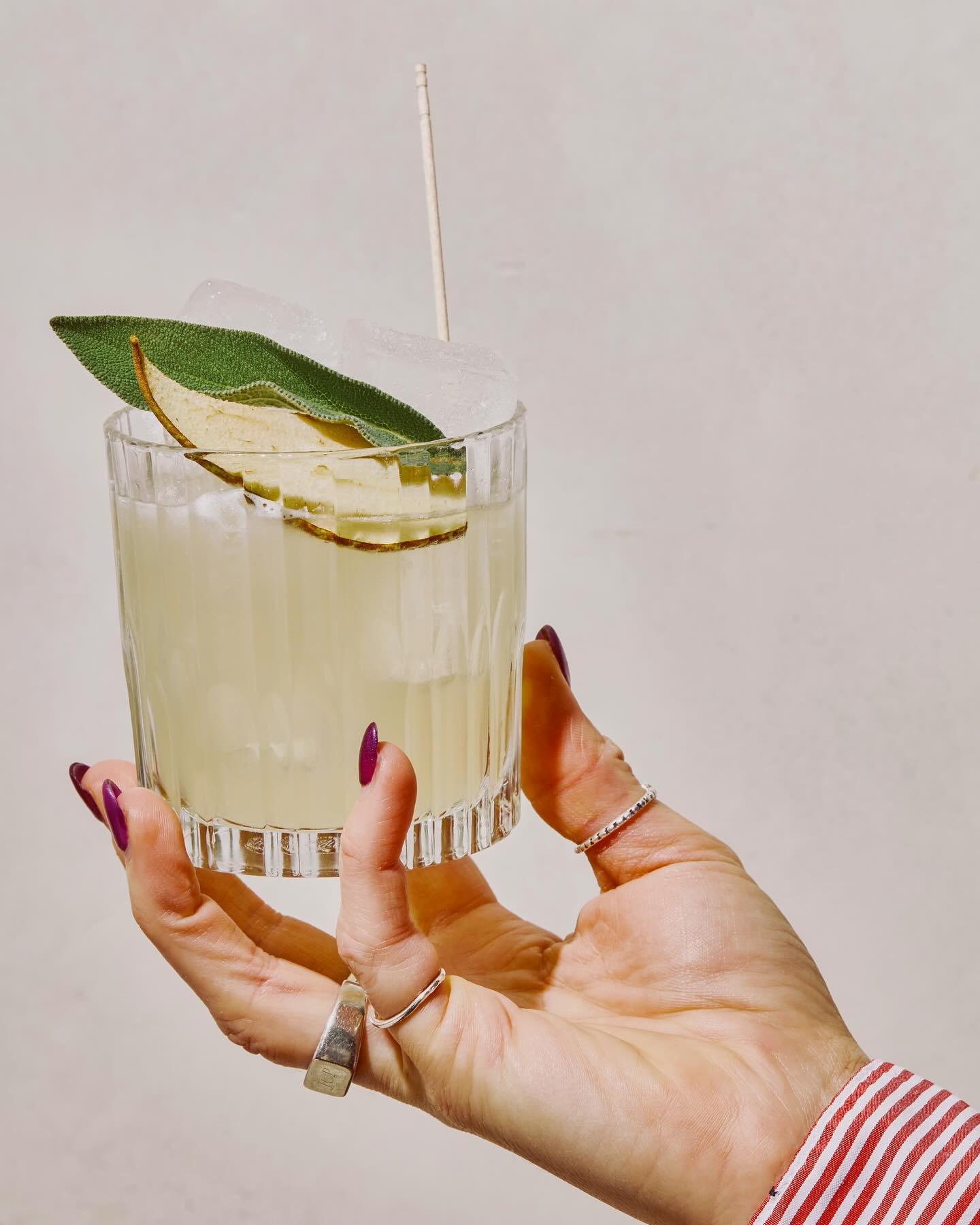 Sage and Pear Gimlet 🍐🌿
Herbal and fresh, and great for the autumn. It’s our seasonal cocktail at the moment. 🍸