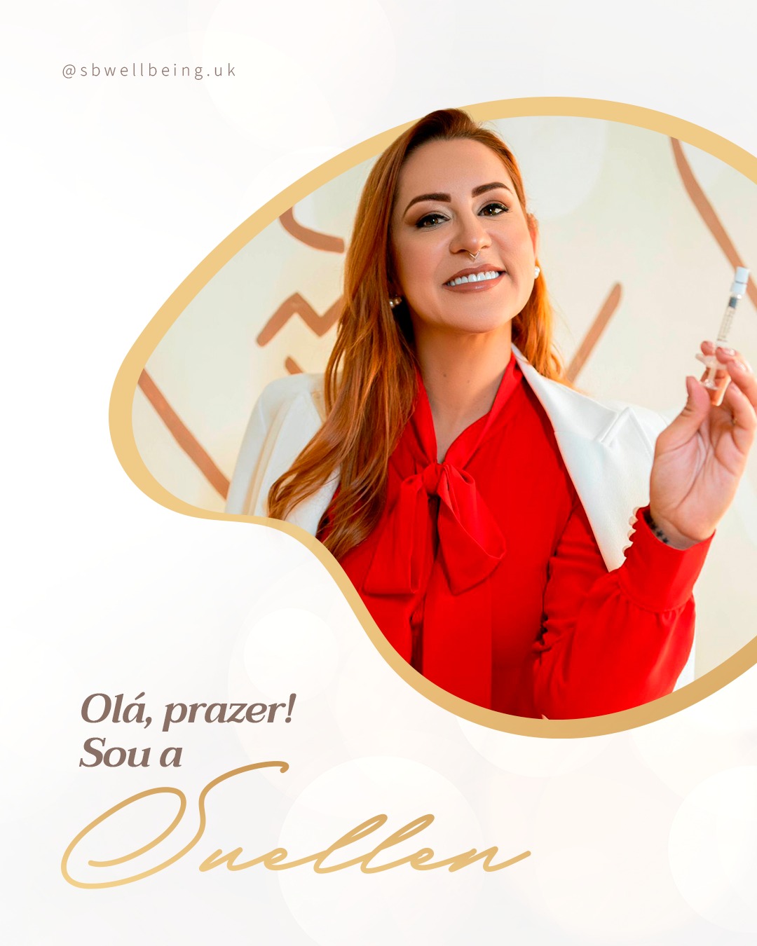 Oii, pra quem ainda não me conhece, eu sou a Suellen Bergamin e vou cuidar da sua beleza. ✨
Eu sempre gostei de cuidar da minha aparência, porque eu sabia o quanto ela impactava, não só as pessoas ao meu redor, mas, especialmente, o meu interior.
Cuidar da nossa beleza vai além da estética...
É sobre cuidar da nossa saúde física e emocional, é sobre se sentir segura, atraente, feliz e satisfeita com o que vemos no espelho.
Hoje, cuidar da beleza de outras pessoas se tornou a minha missão e maior paixão. ❤️
Vamos juntas cuidar da sua melhor versão? 🥰
.
Hi! For those who don’t know me yet, I’m Suellen Bergamin, and I’ll be taking care of your beauty. ✨
I’ve always loved taking care of my appearance, because I knew how much it impacted not only the people around me, but especially my inner self.
Taking care of our beauty goes far beyond aesthetics…
It’s about taking care of our physical and emotional health, about feeling confident, attractive, happy, and satisfied with what we see in the mirror.
Today, taking care of other people’s beauty has become my mission and greatest passion. ❤️
Shall we work together to bring out your best version? 🥰