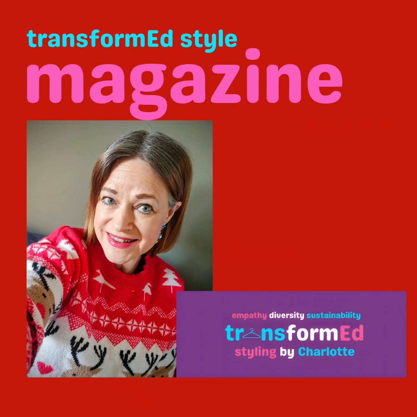 Today I donned a preloved Christmas jumper for this week's transformEd style magazine as it's a special Christmas jumper issue. The first article is a feature about the Scope charity shop in Anlaby and their Christmas jumpers. The other article is my response to all your Christmas jumper dilemmas from concerns about the environmental impact to how to style them. DM me to sign up for your free copy or use the link in my bio.
โค๏ธ
Jumper @scopecharityshops
โค๏ธ
Personal Styling Hull
Colour Analysis Hull
Sustainable Styling