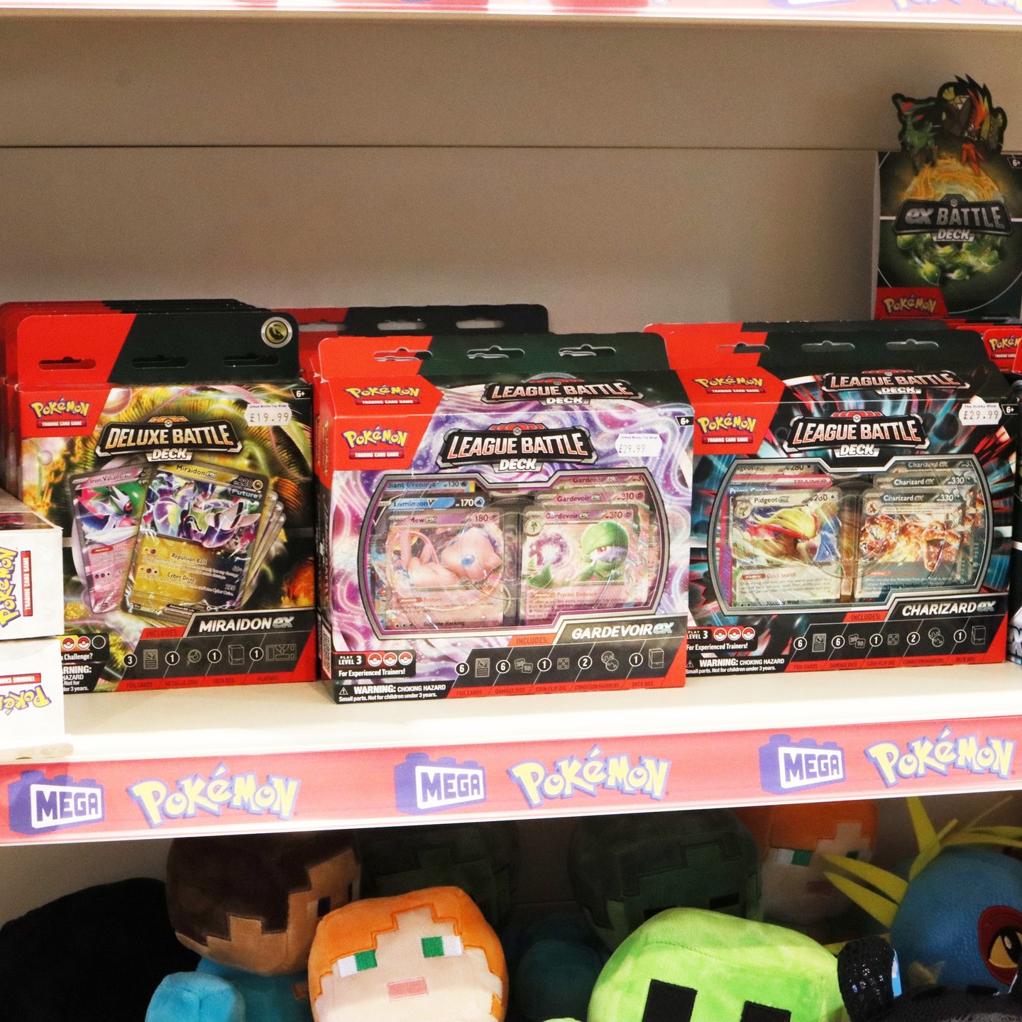 💫 Break open and sleeve up these pokemon league battle decks! Perfect for beginners and veterans alike to grab a deck right outta the box and begin to play!
-
Drop by the Hobby Shop today between 11am and 3pm or go online to our website to see what products you're looking for!
-
#unitedbrickshobbyshopshop #castledouglas #lego #minifigures #dumfriesandgalloway #scotland #legoset #unitedbricks #warhammer #cobi #megabloks #boardgames #tradingcardgames #hobby #wargaming #miniatures