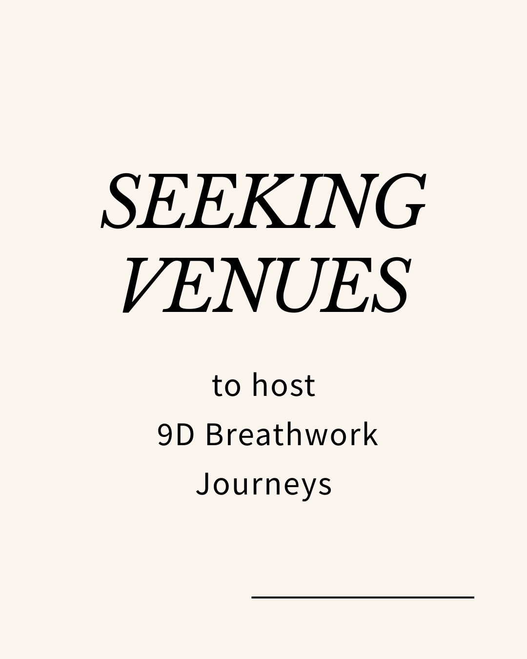 🌬️ LOOKING FOR NEW VENUES & COLLABORATIONS — 9D BREATHWORK JOURNEYS
As Yoga for Harmony closes in December, I’m opening space for a new home for my 9D Breathwork Journeys.
I’m now looking for venues and collaborations to continue offering this immersive work to the community.
WHAT I OFFER
9D Breathwork Journeys
9D Breathwork is an immersive, multi-layered experience combining conscious breath, multidimensional sound, and guided narration.
It supports people to release stored emotions, calm the nervous system, and reconnect with clarity and inner guidance.
These sessions help people:
• Release emotional tension
• Reduce stress and overwhelm
• Experience grounding and nervous system balance
• Access clarity, insight, and deep inner connection
• Leave feeling lighter, clearer, and more centred
LOCATION
I’m seeking venues within 45 minutes of Windsor to host regular 9D Breathwork Journeys.
OPEN TO
• Yoga & Pilates studios
• Wellness centres
• Holistic therapy spaces
• Retreat centres
• Community venues
• Creative or unique spaces that can hold an immersive experience
If you have a space—or know of one—I’d love to connect.
Let’s create something meaningful for our communities.
🤎
Andreea@Innate Layers
#9DBreathwork #BreathworkJourney #BreathworkFacilitator #ConsciousBreathwork
#NervousSystemHealing #SomaticWellbeing #EmotionalRelease
#WindsorWellness #BerkshireWellbeing #SurreyWellness #LondonWellness
#HealingSpaces #WellnessCommunity #StudioOwners #HolisticPractitioners
#WellnessCollaboration #InnateLayers #BreathworkExperience