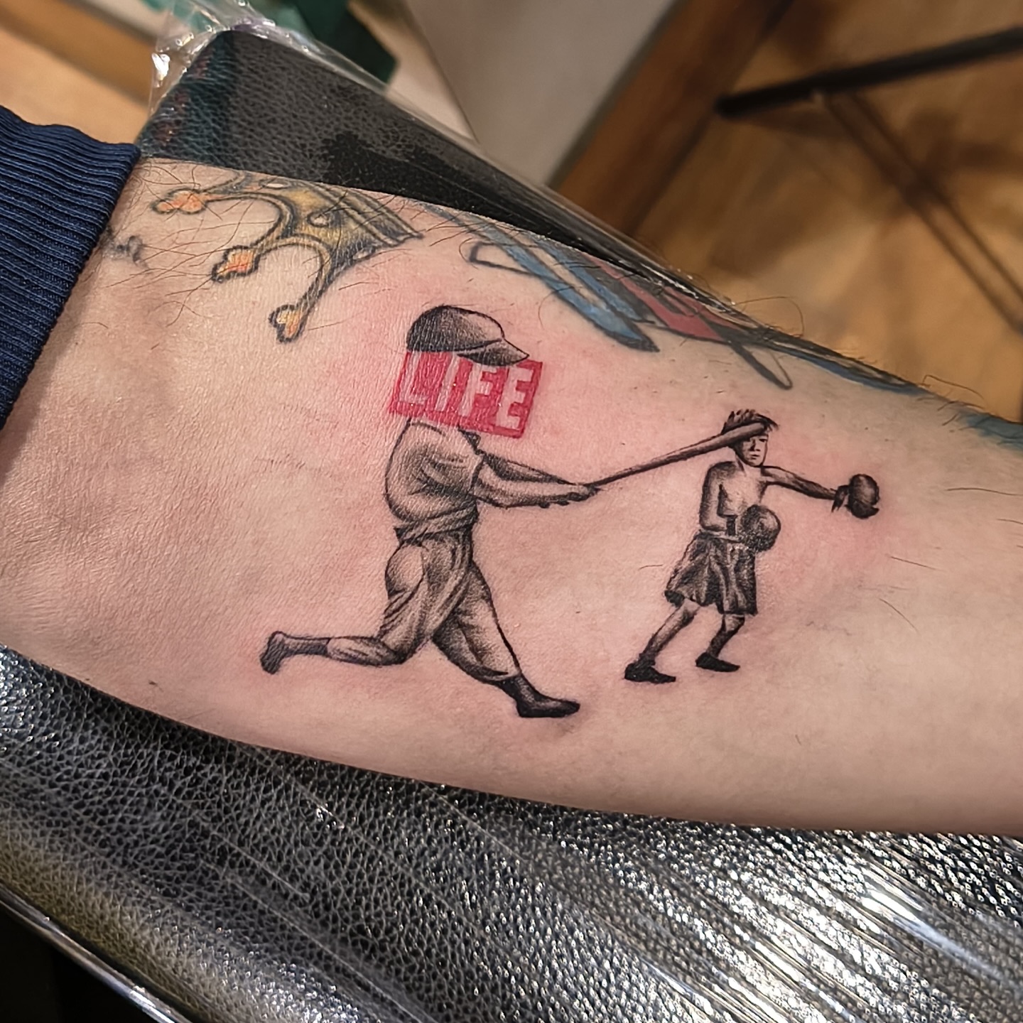 When life swings, you don’t run.
You brace. You learn. You grow.
•
Tattoo by @seeker__boy
•
#tattooart #tattooartist #tattoostudio #tattoolife #inked #inkart
#finelinetattoo #blackandgreytattoo #illustrativetattoo #concepttattoo #meaningfultattoo
#tattooinspiration #tattoodesign #tattooaddict
#delhitattoo #tattooartistdelhi #indiantattoo
#TTSNewDelhi #TheTattooShopNewDelhi
