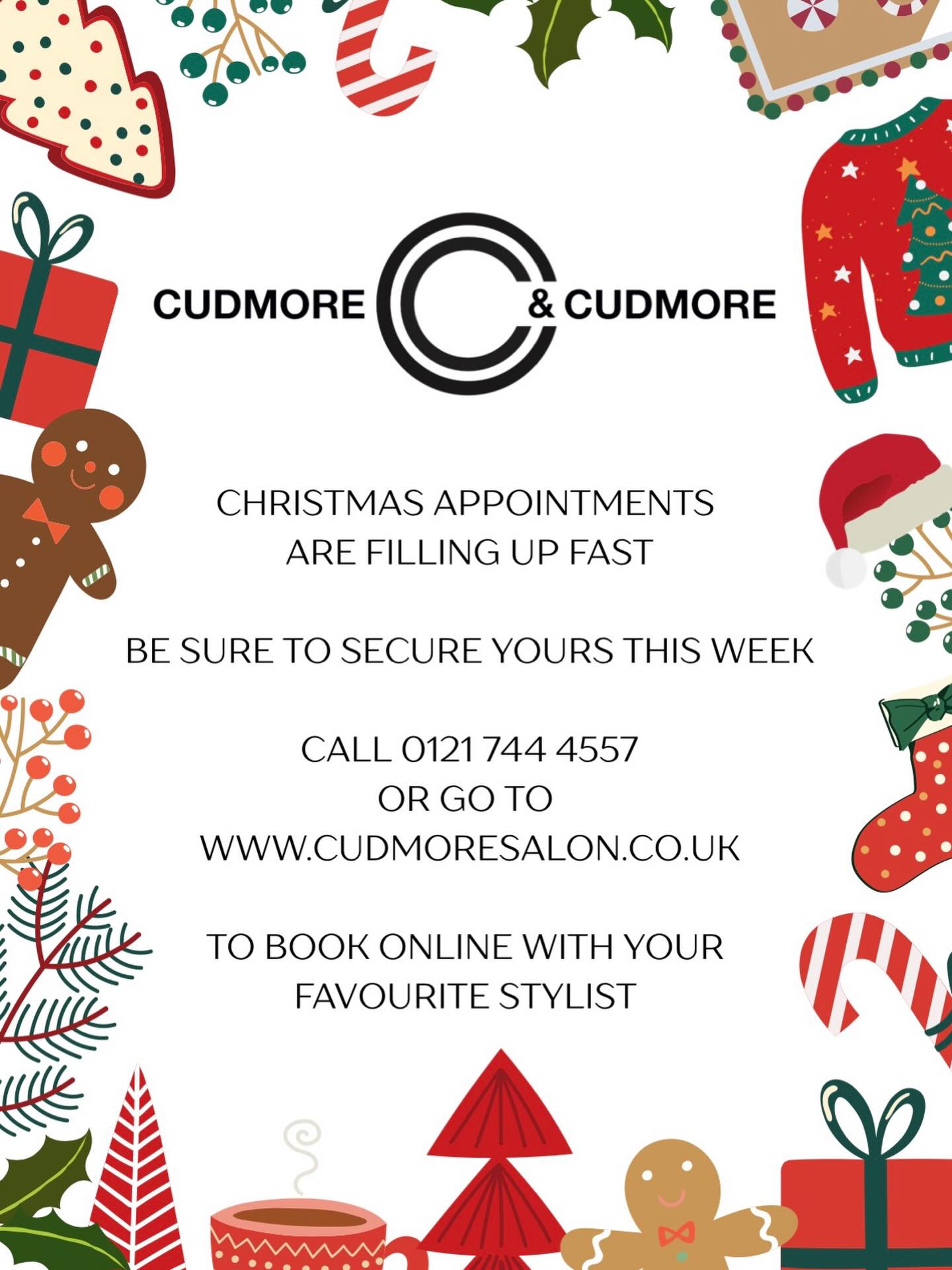 Christmas is coming! Don't wait, secure your spot for holiday hair now as availability is limitedš