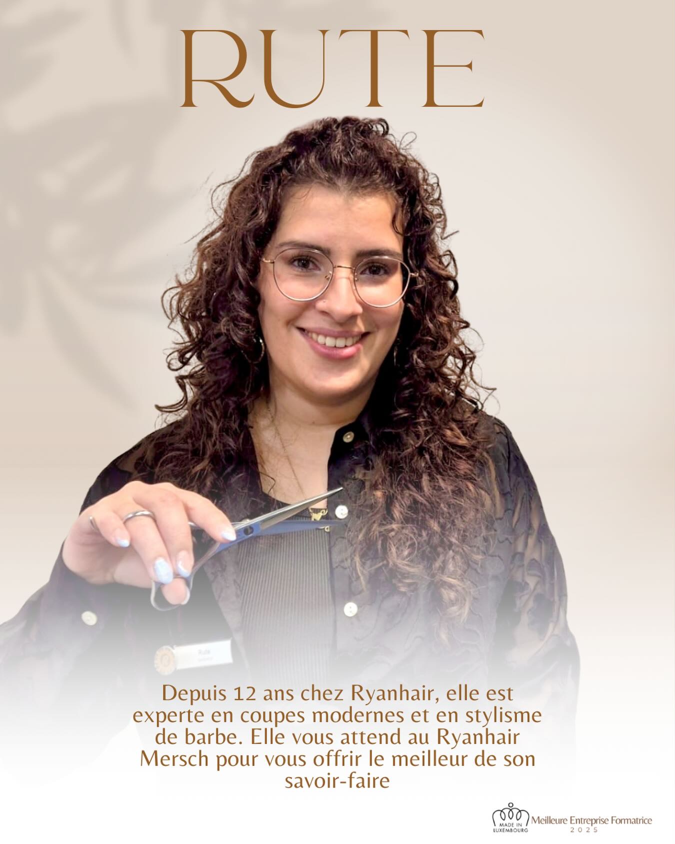 Elle fait partie de la famille Ryanhair depuis 12 ans, et ça se voit dans chaque coupe👌🏻✨
Besoin d’un petit rafraîchissement ? Elle vous attend au Ryanhair Mersch✨🙌🏼
#luxembourg #barber #coiffure #balayage #mersch