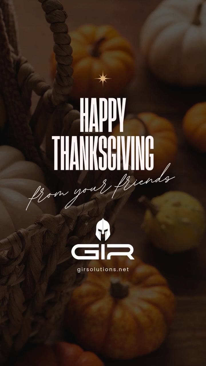 🦃 This Thanksgiving, we’re reflecting on what matters most — people.
The teams who work hard in the field.
The clients who trust us with their operations.
The families who count on the work being done safely.
From the entire GIR team to yours, Happy Thanksgiving.
#Thanksgiving #TeamGIR #SafetyFirst #EnergySector