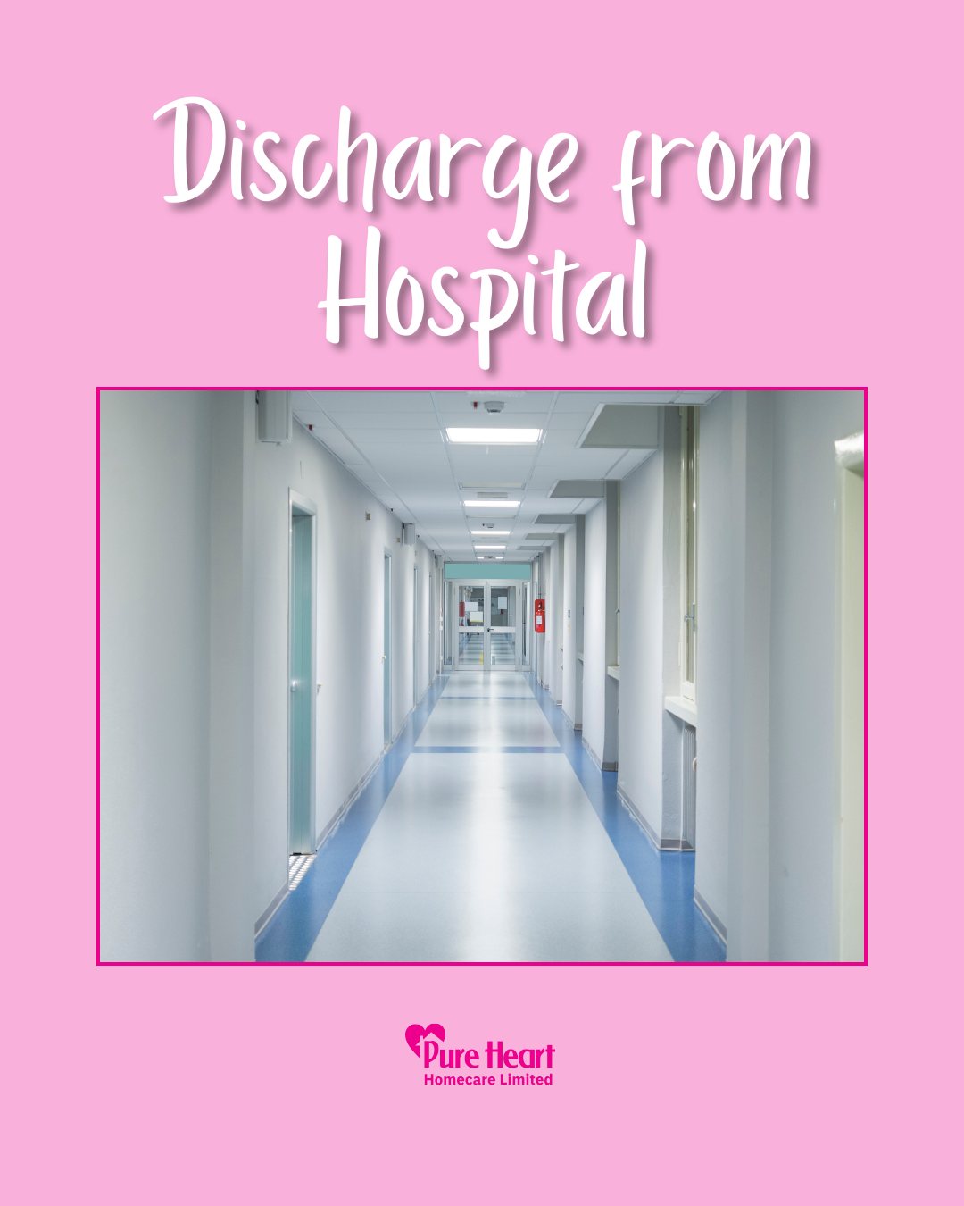 At Pure Heart we offer hospital discharge care 💗
They work closely with healthcare providers to implement tailored post-discharge care plans effectively.
Our services are designed with the unique needs of each Service User in mind. Whether requiring short-term assistance or extended support over several months, we customise our care plans to meet individual requirements.
Here are some ways we can offer assistance during the recovery process:
-Aid with personal care routines
-Assistance with managing prescriptions and medications
-Meal preparation tailored to dietary needs
-Support with daily household tasks
-Rehabilitation assistance
-Coordination of specialised equipment as needed
purehearthomecare.co.uk
#PureHeartHomeCare #HospitalDischarge #Hospital #ServiceUser
