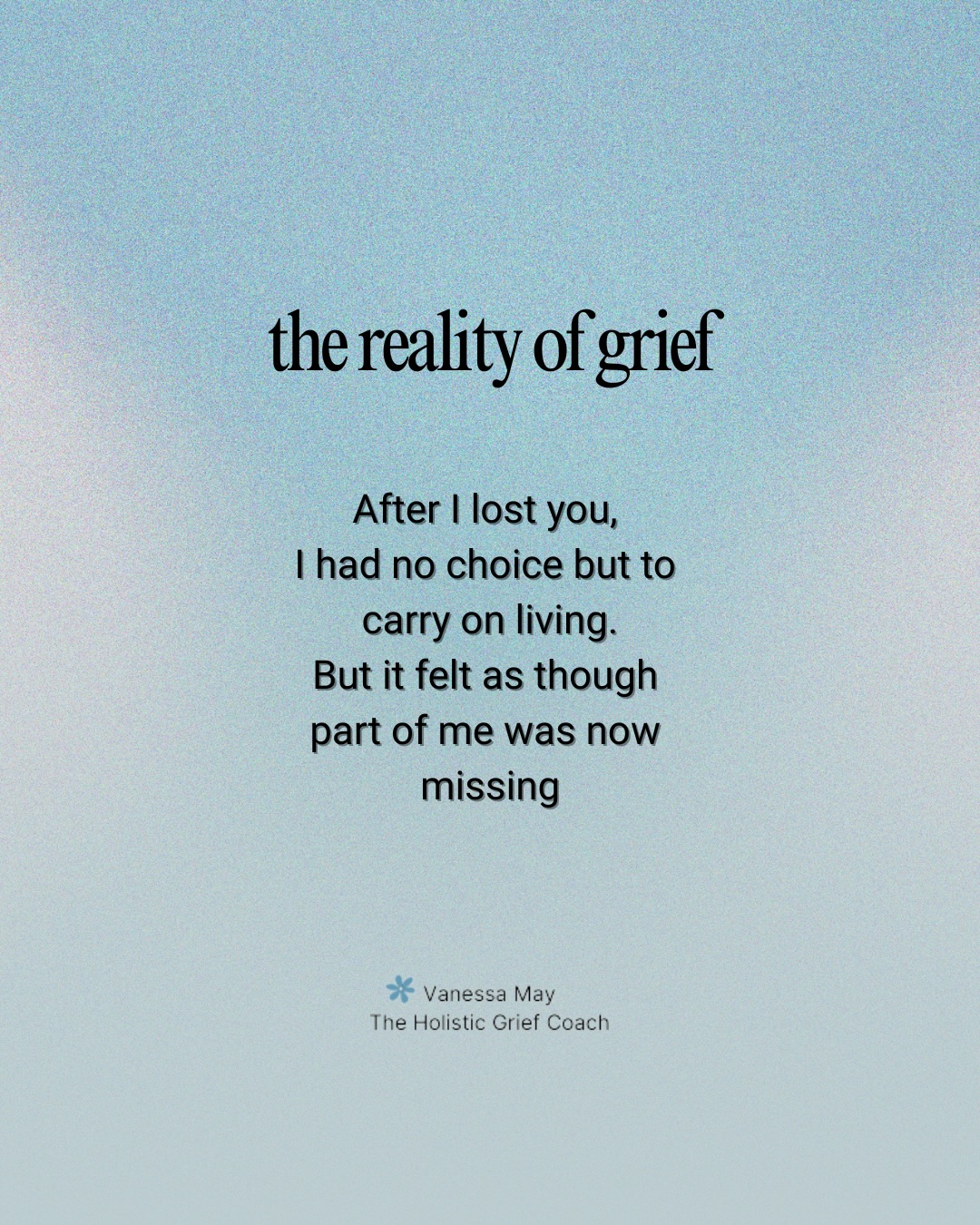 This is grief awareness week so it’s important to highlight the reality of grief and how it can feel extra hard at this time of year, especially if your family Christmas will never be the same again. Some losses change us forever, and most especially the loss of a child. We can feel like we no longer fit in to the world we once knew. A piece of us is now missing 🩶
If this post resonates, please share, save, like and follow 🤍
.
#griefawarenessweek #lossofachild #therealityofgrief #bereavedparents #widowed #lossofalovedone