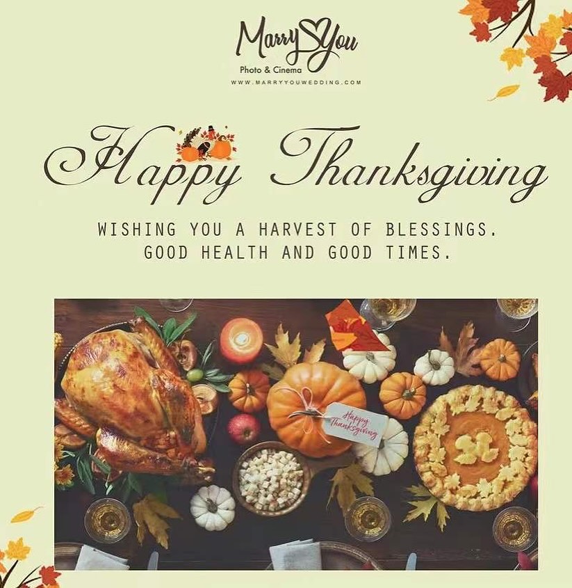 Wishing all my brides, grooms, and their beautiful families a very Happy Thanksgiving! ❤️🦃
Feeling so grateful for all the love and trust this year. ❤️