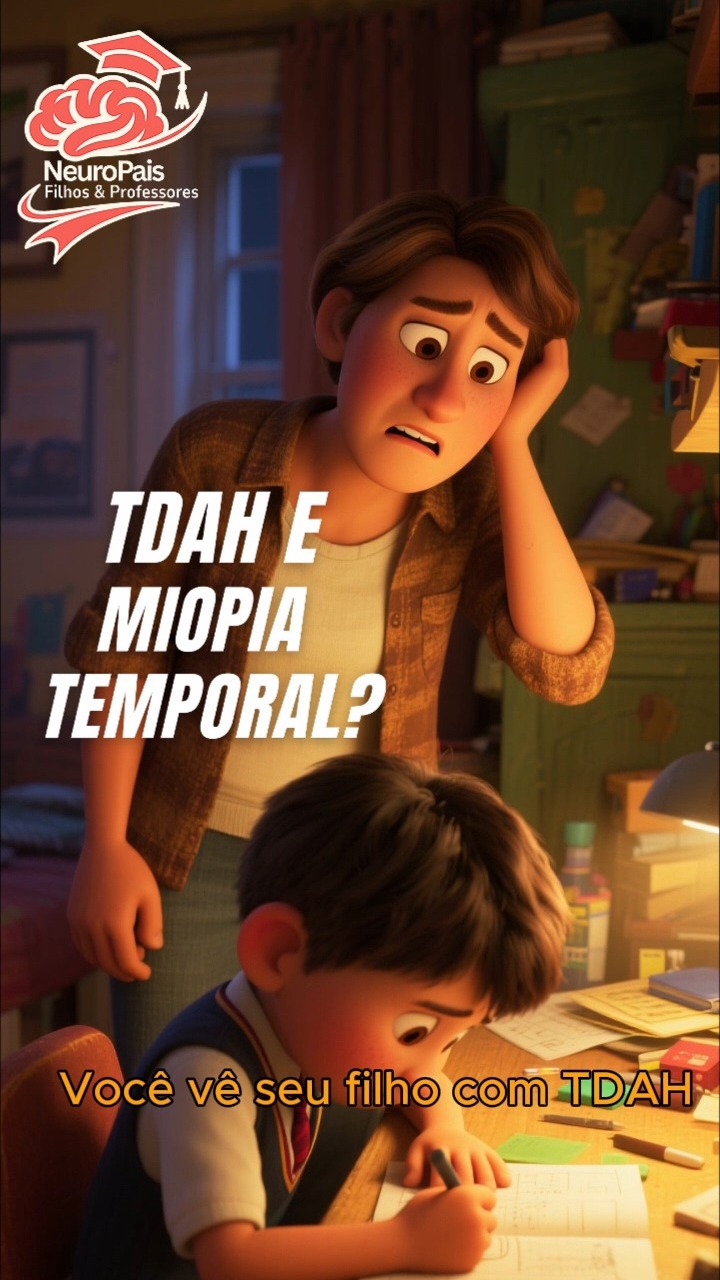 Seu filho com TDAH “só funciona na pressão” e você já ouviu (ou até pensou) que é preguiça, desleixo ou falta de vontade? Neste vídeo eu vou te mostrar o que a neurociência explica sobre isso — e por que a correria de última hora tem um nome: miopia temporal (conceito do Dr. Russell Barkley, uma das maiores referências mundiais em TDAH).
A criança não é um problema de “saber”. Ela entende, escuta, promete… mas trava na hora de começar. Porque no TDAH o “agora” é nítido, e o “daqui a pouco” fica embaçado. O futuro não puxa a ação. Só quando o prazo vira urgência é que o cérebro consegue ligar o motor — e aí vem o improviso, o estresse e a sensação de “apagando incêndio”.
Quer entender isso com calma e ver o que a neurociência recomenda na prática?
Clique no vídeo completo no nosso canal no youtube: https://youtu.be/9XIil0EN490
NeuroPais, Filhos & Professores!
#tdah , #tdahinfantil #miopia temporal, #procrastinação infantil, #gestãodotempo, #transtornodedesempenho, #planejamento, #institutotaniaqueiroz