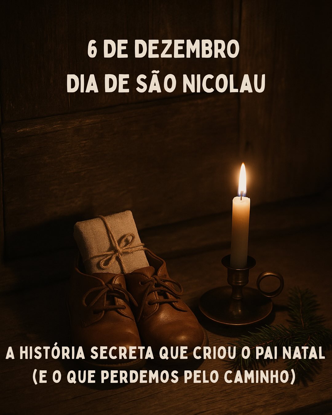 6 de dezembro, Dia de São Nicolau. E se te dissesse que a história do Pai Natal começou com um homem que dava às escondidas:sem palco, sem foto, sem reconhecimento?
Um bispo do século IV que atirava sacos de ouro pela janela de quem mais precisava. E desaparecia na noite.
Essa generosidade silenciosa, quase invisível, é o fio que se perdeu algures entre Yule, o Advento e as montras de Natal.
Desliza e descobre:
✨ A história verdadeira de São Nicolau (e como se tornou no Pai Natal comercial)
✨ As raízes pagãs de Yule, quando os antigos celebravam o renascer da luz no Solstício
✨ O que o Advento realmente era: 40 dias de jejum, silêncio e preparação interior (não época de compras) ✨ Como a Pedagogia Waldorf recupera estas tradições ancestrais
Hoje, Dezembro já nem começou bem e:
→ Pinheiros à venda desde outubro
→ Black Friday espremida entre São Martinho e Advento
→ Luzes néon acesas antes do primeiro domingo
→ Listas infinitas. Pressa. Ruído.
Este carrossel é um convite radical:
PARA.
RESPIRA.
PERGUNTA-TE: “Do que preciso realmente?”
Porque o Natal verdadeiro não começa nas vitrines. Começa no silêncio que cuida.
Na espera que confia.
Na luz que TU decides acender: passo a passo, dentro de ti.
🕯️ Desafio para esta semana:
-Faz UM gesto de “generosidade secreta”: algo que ninguém saberá que foste tu. (Tal como São Nicolau fazia.)
Depois conta-nos: qual destes 16 slides ressoou mais contigo? Qual te fez parar e respirar?
Adoramos ler-te. 💛
PS: Se sentiste este carrossel no peito, partilha nos teus stories e marca-nos. . Vamos criar uma onda de silêncio que brilha, junt@s. ✨
PPS: Guardaste? Volta a este carrossel sempre que precisares de te reconectar com o verdadeiro espírito deste tempo. Ele não vai a lado nenhum. 🌲✨