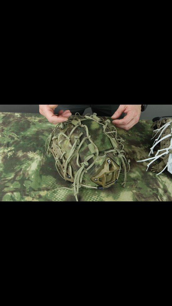 StalkLand Recce Helmet Cover
Designed to offer the end-user a Ghillie quality concealment solution for their ballistic helmet, the Recce Helmet Cover features:
+ Compatibility with ECH, ACH, IHPS, and Ops-Core Fast high-cut ballistic helmet systems.
+ Para-cord Grid-lattice and qty. 12 Veg-Tie-Cords w/Cord Locks to attach and hold natural foliage in position.
+ Velcro top loop for attachment of IFF capabilities
+ Velcro rear loop section for attachment of Night vision battery packs
+ Allows access to night vision mounts and rail accessories
+ Stretch adjustable fit via Velcro One-Wrap mounting ensures cover remains in place during free fall or rotary-wing high-wind operations.
+57/43 NyCo Extreme IHWCU textile produced by Brookwood Rolled Goods exclusively for Sniper Dynamics.
@tacticalconcealment @mmitextiles @brookwoodcompanies