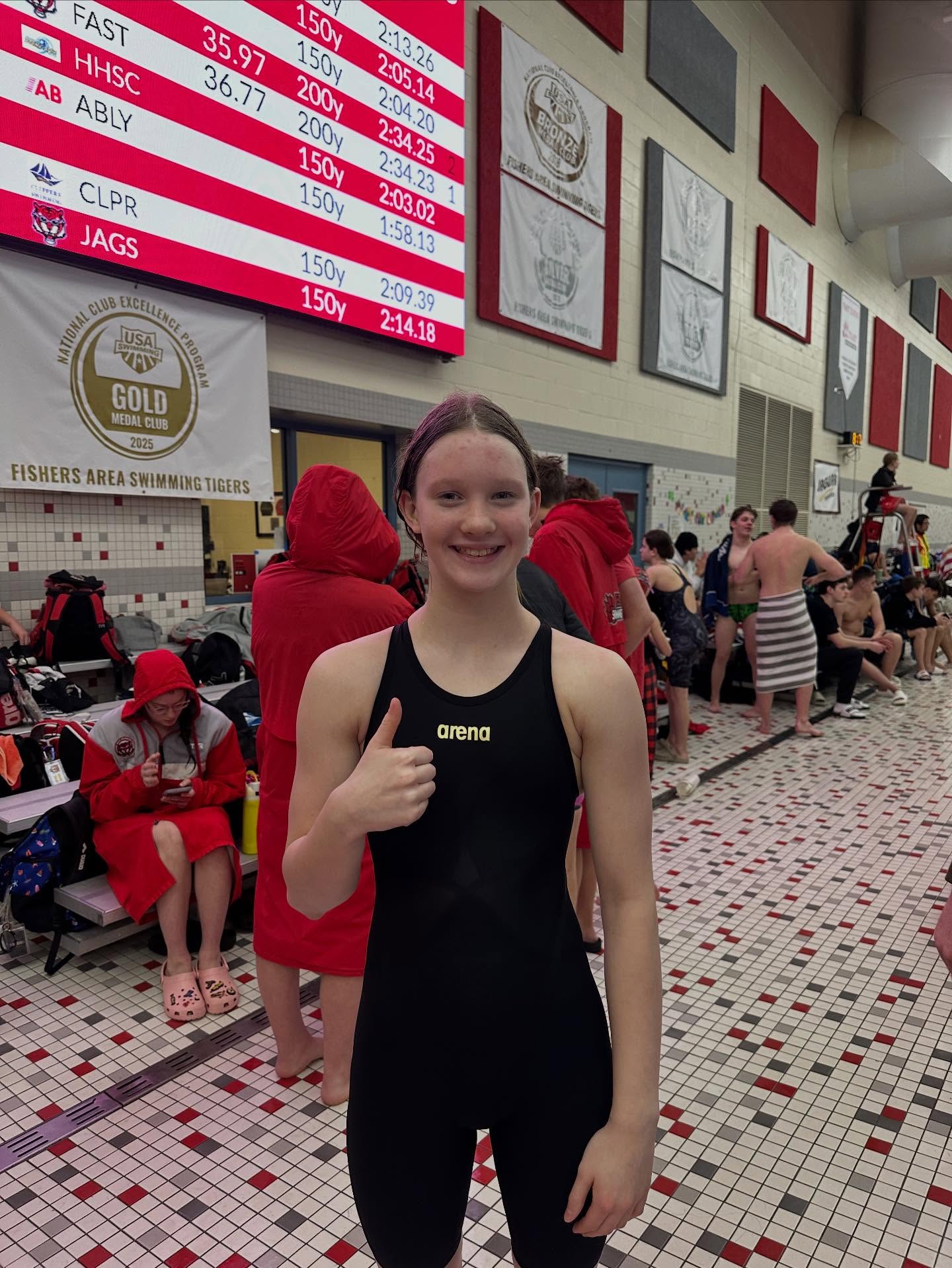 Congrats Grace Gannon on her new Winter Jr Cut in the 400 IM. 4:20.86!
#TigerUp
#Going4Gold
#whoisnext?