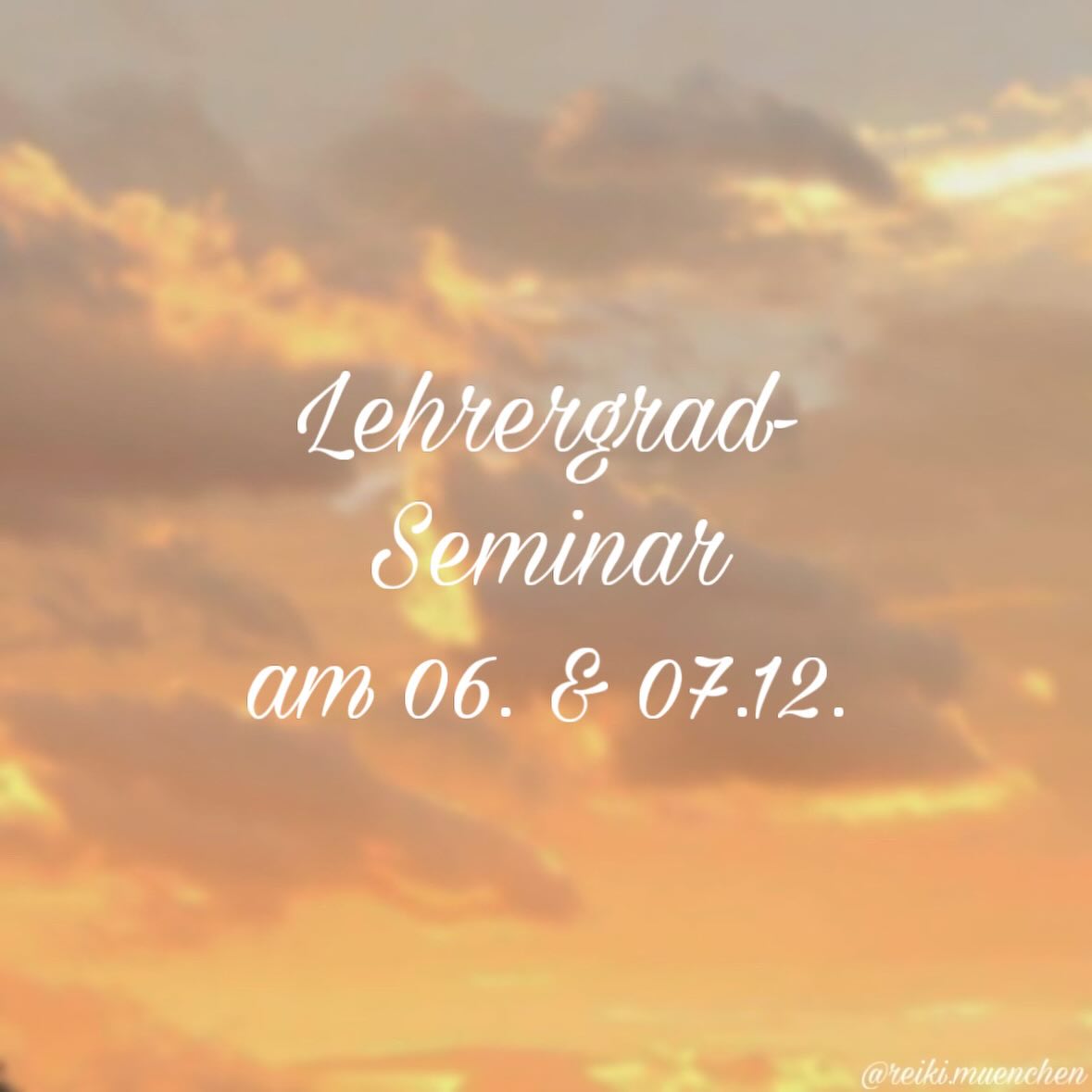 In diesem Seminar wird der Schüler zum Lehrer. Alle Reikigrade werden wiederholt und die Kunst der Einweihungen vermittelt. Es sind noch Plätze frei.
#reiki #reikimünchen #reikiteacher #bogenhausen #praxis reikilehrerin reikilehrerin reikiseminar münchen medium medial reading lesung früheresleben channeling