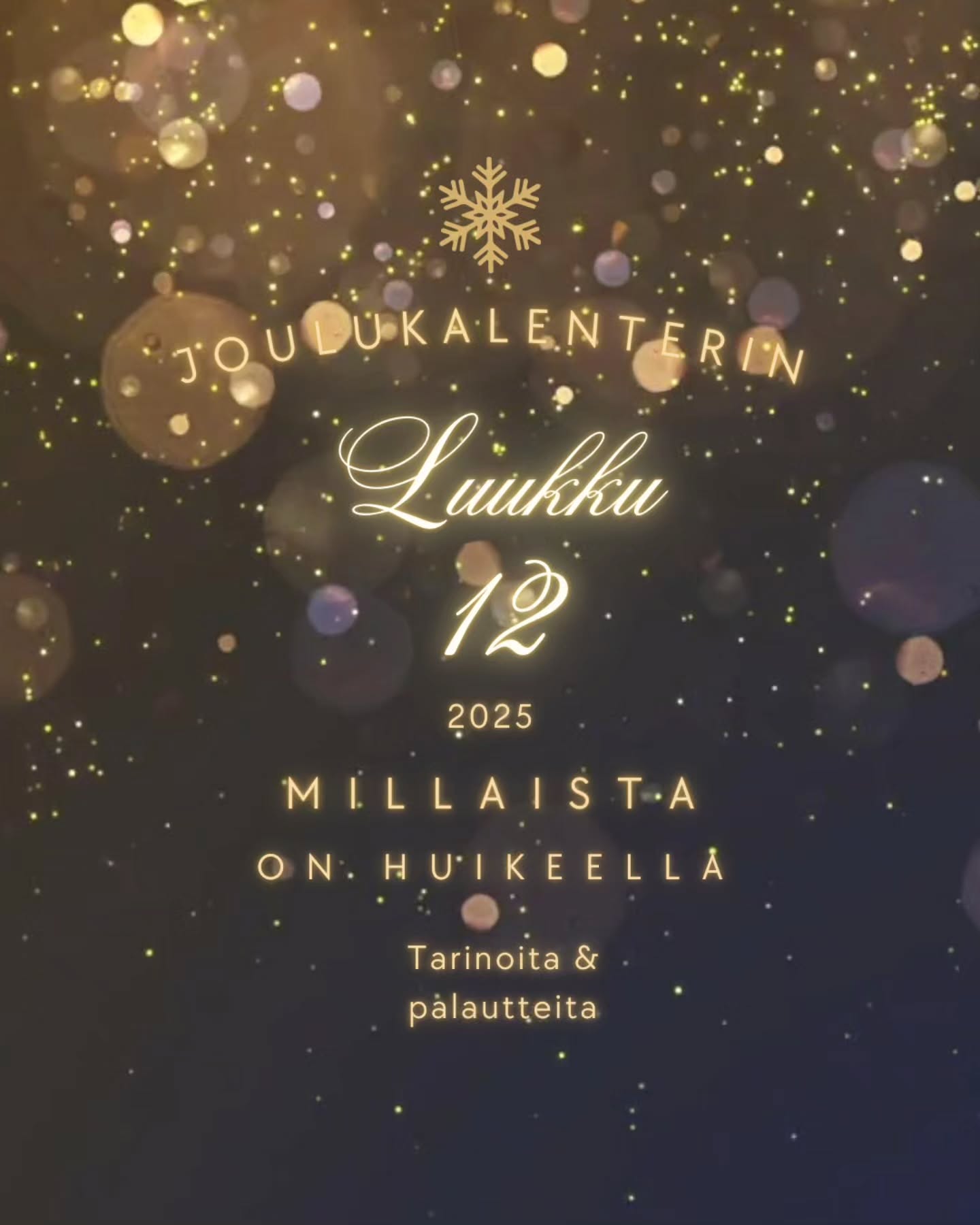❤️ HuiKeen Joulukalenteri 2025 ❤️
Tänä vuonna saatte lukea tarinoita ja palautteita HuiKeesta meidän huikeilta asiakkailta ✨️
LUUKKU 12
Ollaan osallistuttu useammalle kurssille Huikeelta ja ovat olleet mieluisia. Etenkin toko-kurssi ja Elli opetti tosi paljon lajista ja sen parissa ollaankin jatkettu.
Halli on monipuolinen ja tilava, jossa saa tehtyä monenlaista treeniä. Huippu paikka treenata kesät ja talvet. Me tykätään poikien kanssa kovasti ja pojatki lähtee heti hallin ovelle juoksemaan, kun tullaan pihaan. 🤗☀️
#huikeenjoulukalenteri2025 #tottisstudiohuikee