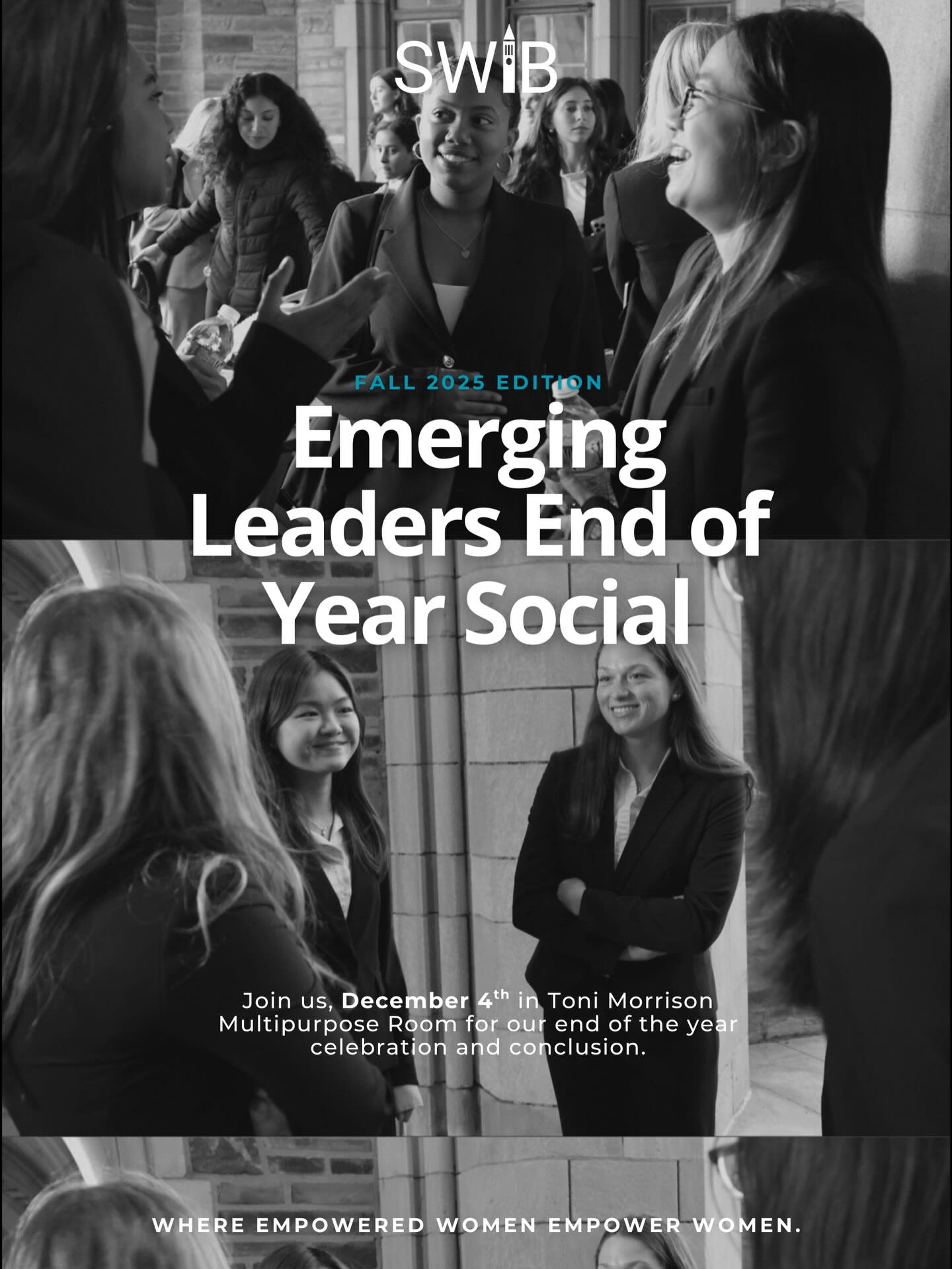 This Thursday, December 4th we look forward to celebrating our incredible Fall 2025 cohort for the Emerging Leaders Program! Thank you to @drinkpoppi for your generous help keeping the event refreshed. We look forward to a great evening celebrating a transformative semester for both the program and organization.