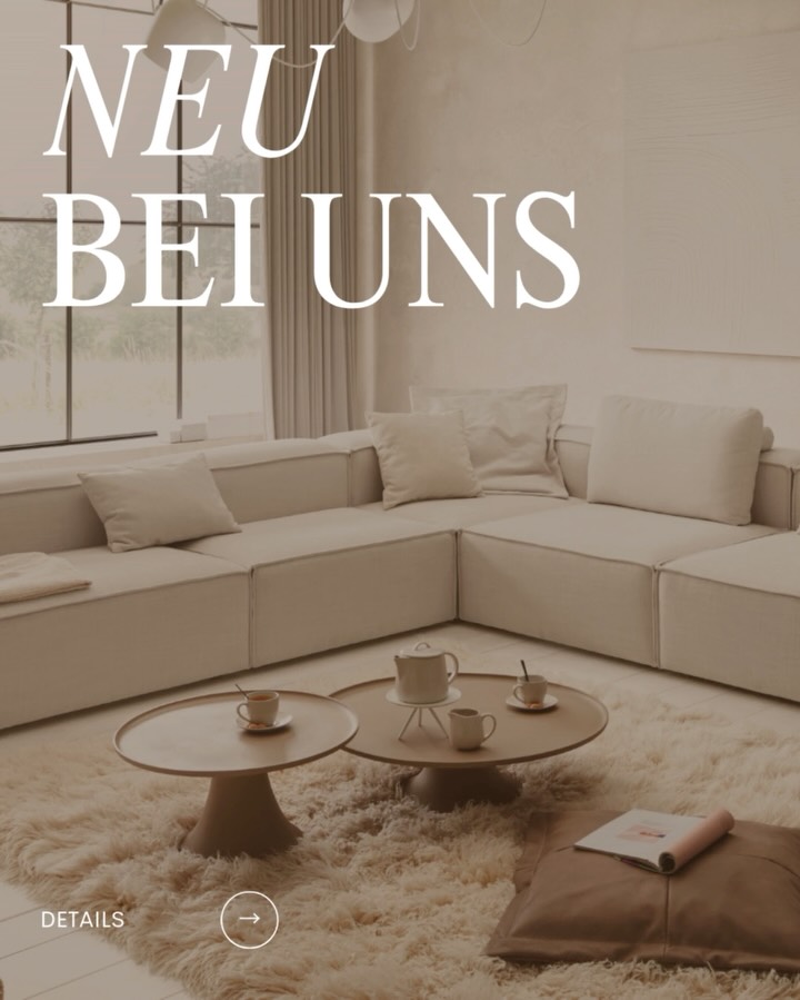 Neu im Showroom: unser kubisches Sofa.
Klar in der Form – überraschend weich im Komfort.
Die weiche Rückenpolsterung bricht die strengen, cleanen Kanten und macht das Sitzen mühelos gemütlich.
Und dank Tonnentaschenfederkern liefert es genau den Sitzkomfort, den man einem so puristischen Design nicht ansieht.
Viele Optionen, viele Looks – ein Sofa, das Charakter zeigt.
#moebeltrend #designsofa #interiordesign #wohninspiration