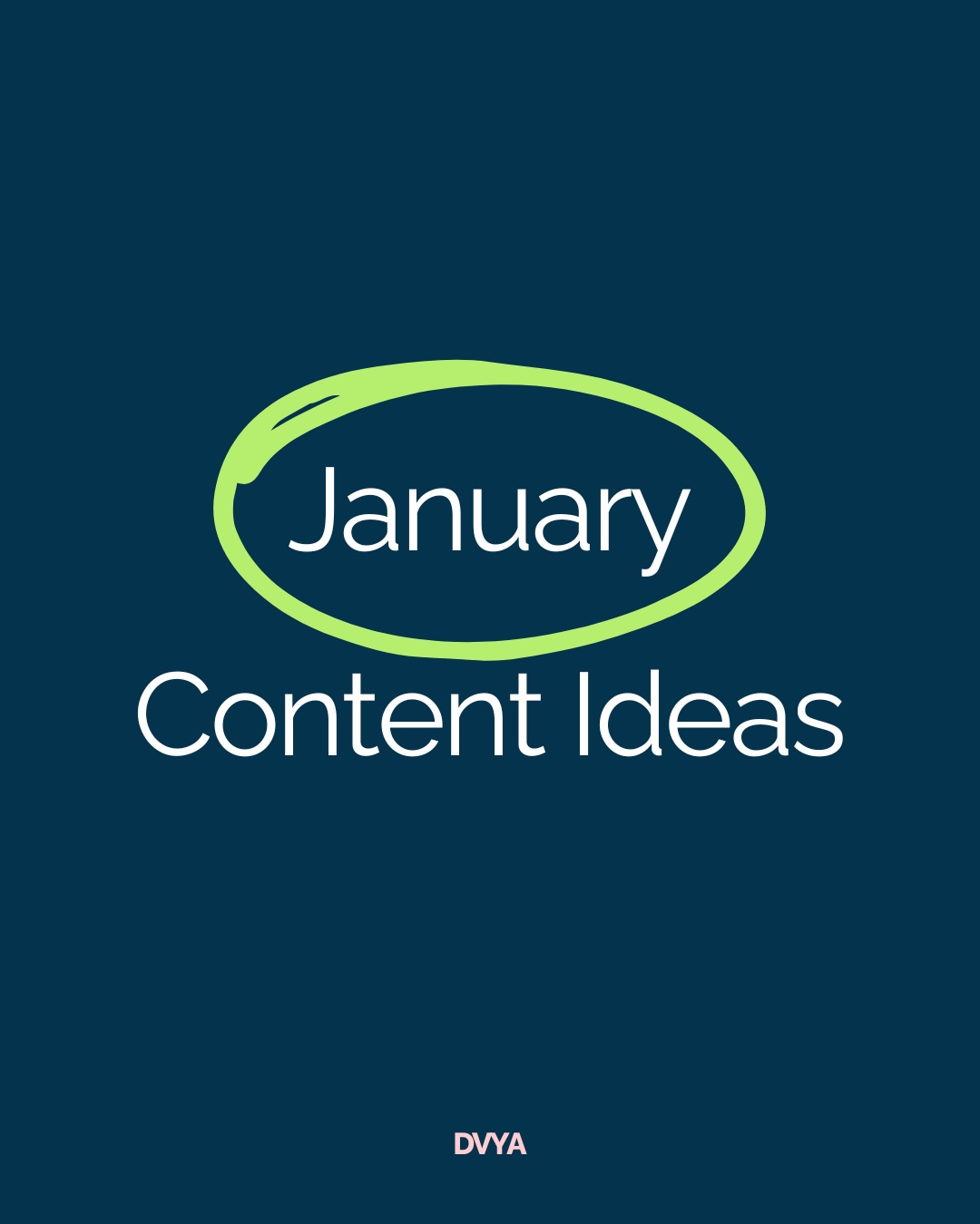 January is full of cozy treats, playful builds, and little moments that spark joy 🥐
From twirling spaghetti and building with LEGO to enjoying croissants and hot chocolate, these ideas are perfect for adding warmth, creativity, and fun to your content this month.
Tap the link in our bio to keep your ideas flowing all month long 🍃
#dvya #marketing #januarycontent #contentideas #creativecontent