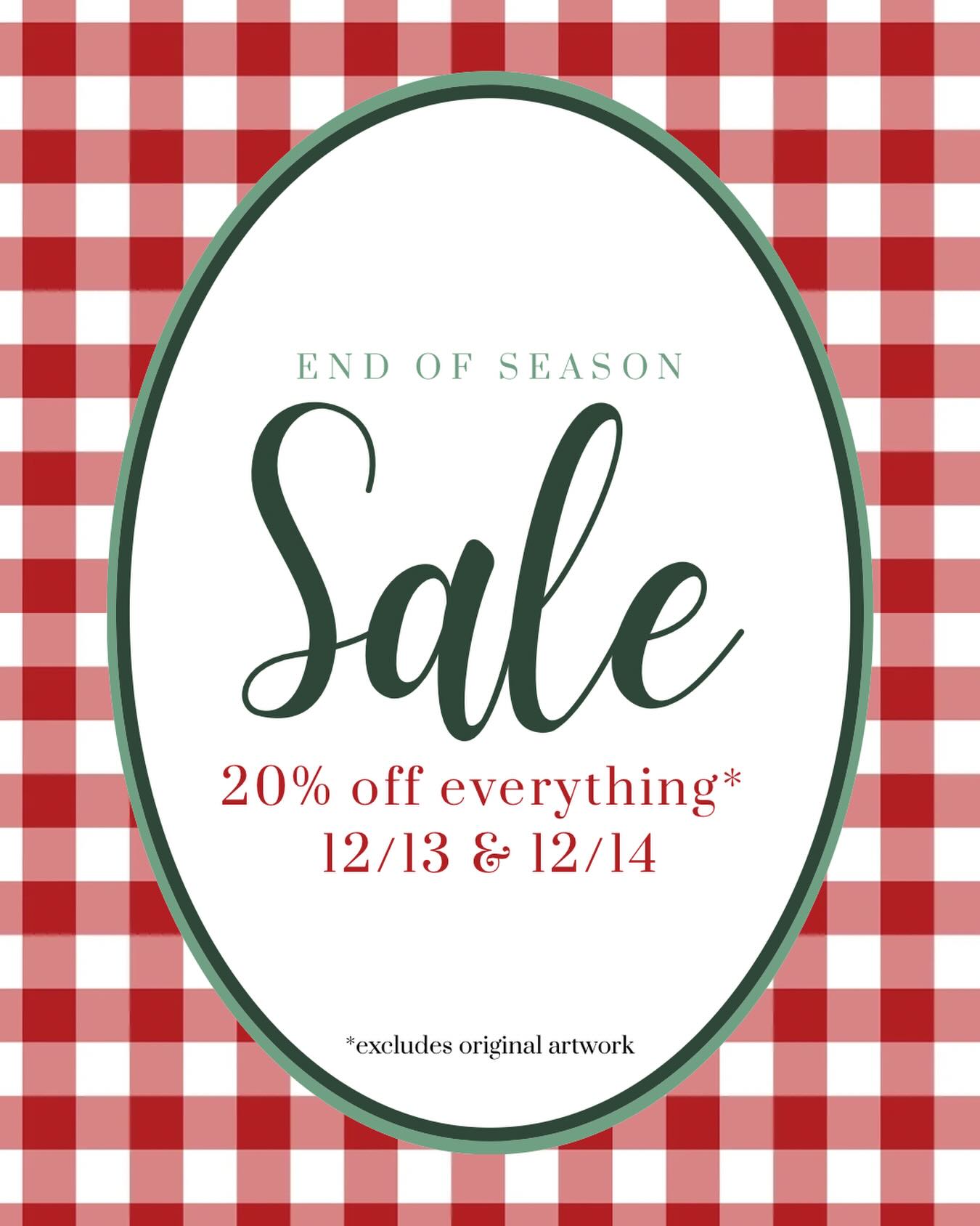 Join us for the final two days of our season 🤍
Today 12/13 & tomorrow 12/14 are your last chances to shop before we close our doors until next fall.
Everything in the market is 20% off (excluding original artwork), and we are so incredibly grateful for all the love and support you’ve shown us this season.
Come shop with us one more time—we’d love to see you. 🍎
#HickoryHillOrchard #CTFall #SupportLocal