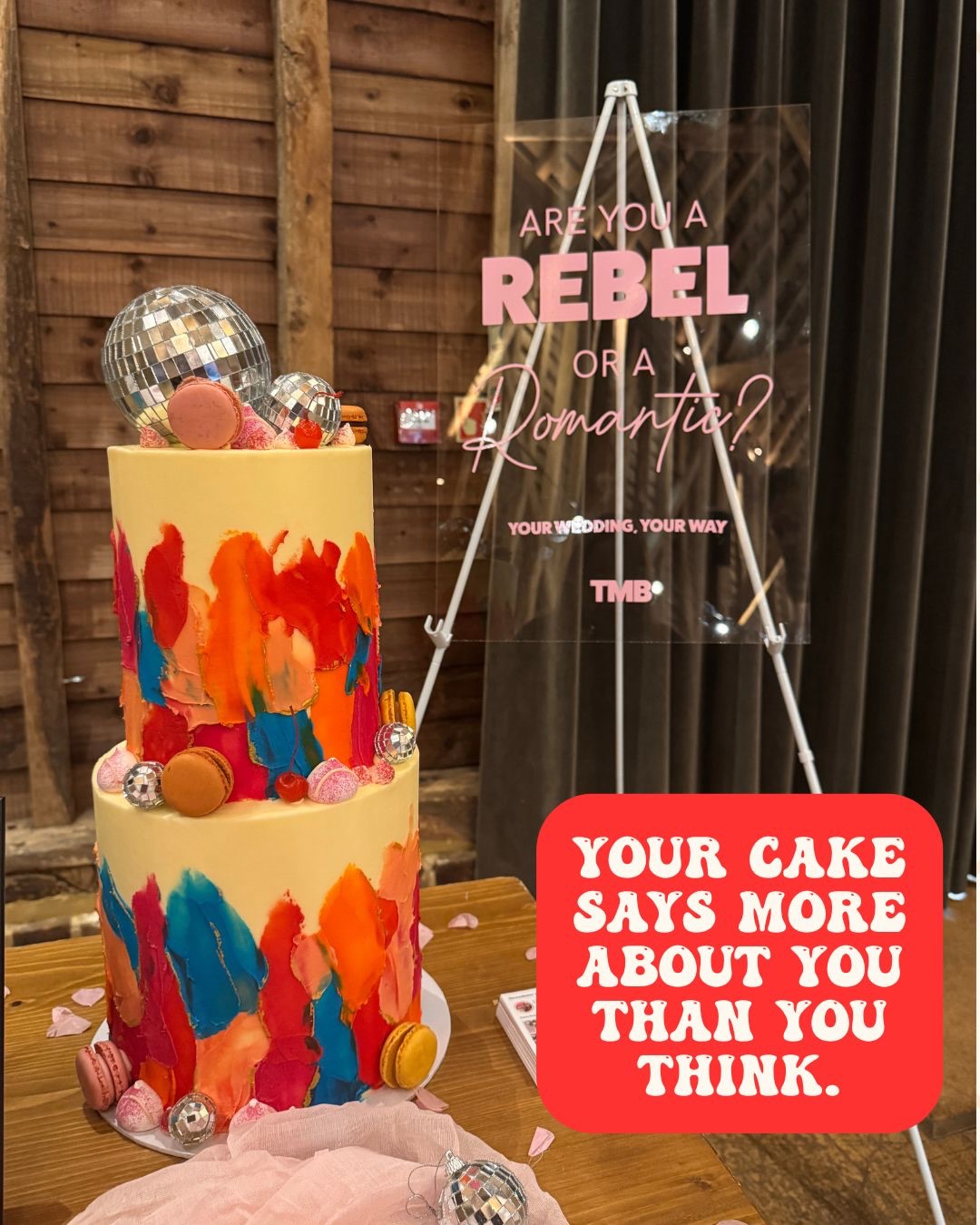 Are you a rebel or a romantic?
Or a little bit of both.
I love that every couple comes to me with their own style. Some want bold colour, playful details and cakes that make a statement. Others want soft tones, florals and designs that feel timeless and elegant.
Both are perfect.
Both are personal.
Both tell your story.
Swipe to see some of my favourite rebel and romantic cakes and find out which one feels like you.
And if you want something that sits right in the middle, I’ve got you covered too 🙌🏻
If you’re ready to talk all things cake and work out if you’re a Rebel or a Romantic, drop me a DM or click the link in my bio to get started 💕🕺