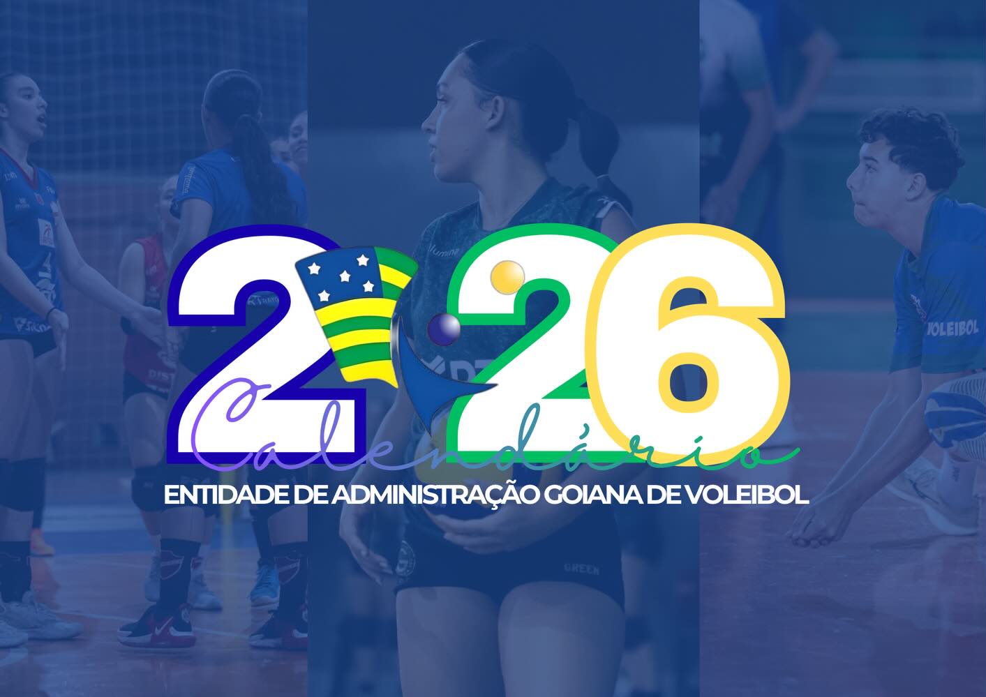 E com muito orgulho e imensa alegria que anunciamos o calendário oficial de 2026 da Entidade de Administração Goiana de Voleibol!
O ano de 2026 será repleto de competições emocionantes, torneio inesquecíveis e muitas novas oportunidades para os atletas e amantes do voleibol goiano ❤️🔥