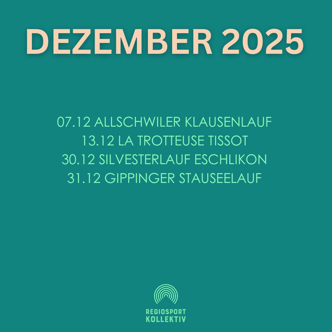Wir schliessen das Jahr mit vier Läufen ab& freuen uns riesig auf die weihnachtliche (& Neujahrs) Stimmung am Streckenrand.🤩🙌🏻
🎅🏻 🎅🏻 🎅🏻 🌲 🌲 🌲 👼🏻 👼🏻 👼🏻 🎆 🎆 🎆
@allschwilerklausenlauf
@latrotteusetissot
@tveschlikon
@stauseelauf
#sponsoring #running #schweiz