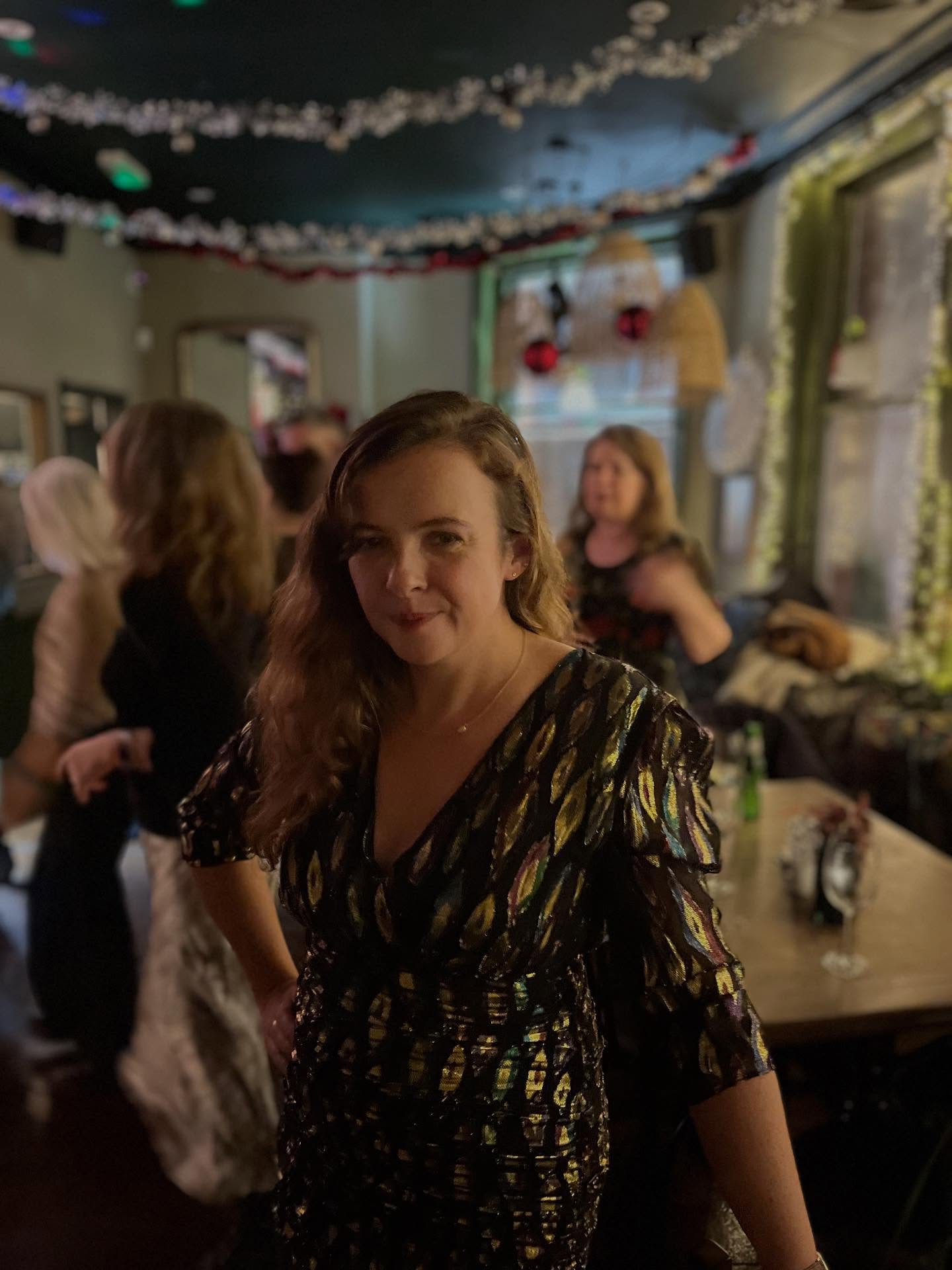 Are you wearing….
The sezanne boots? Yeah, I am.
Whilst I would not describe them as ‘comfy’ they are more comfy than the shoes I have from there which are exquisite agony. I had to very rapidly get Christmassy after my 22 hour trip home yesterday.