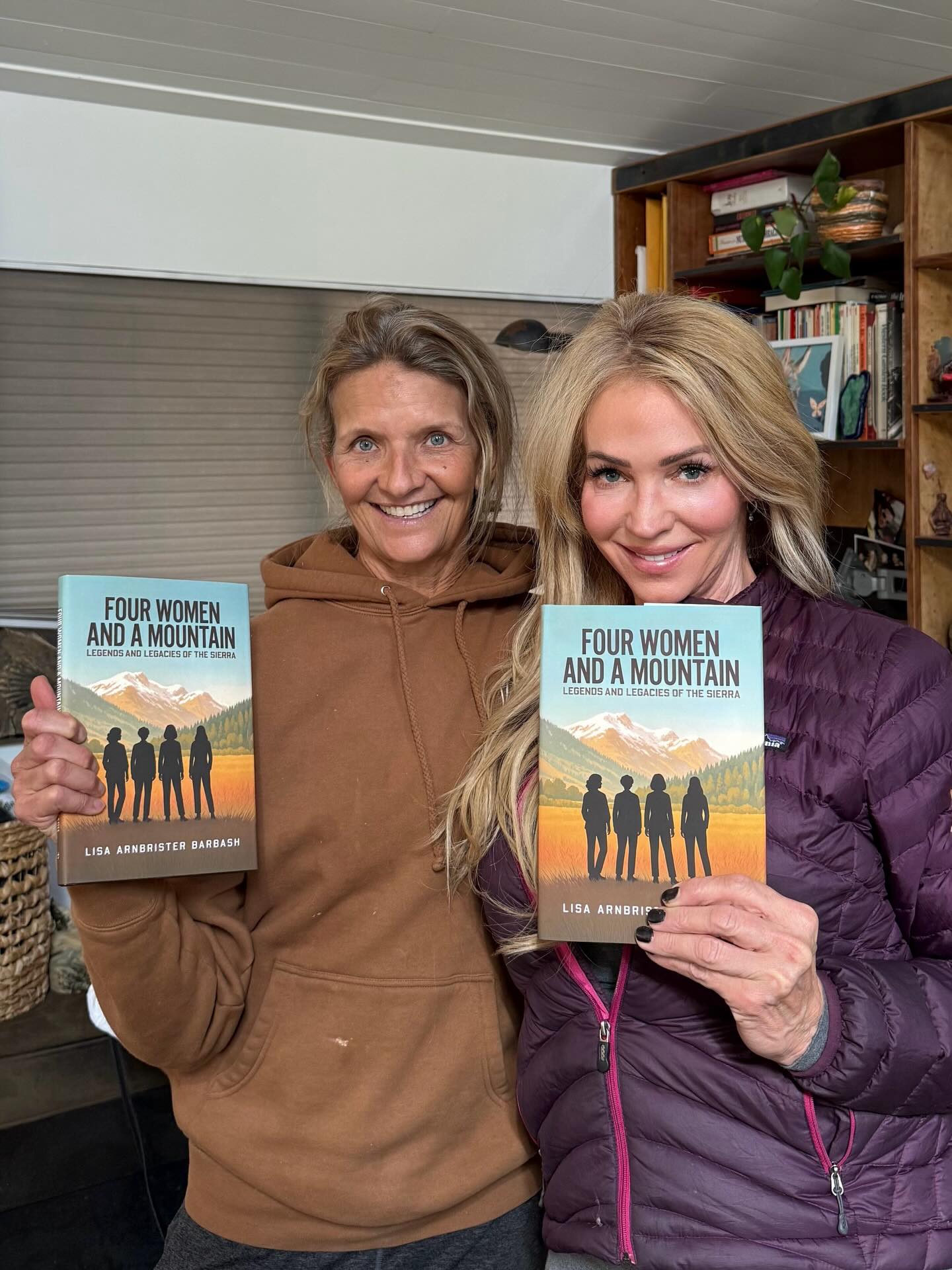 Standing with a Legend.
Sherry McConkey—an icon of strength, grace, and Sierra legacy—stood beside me today, each of us holding Four Women and a Mountain. One copy for her, one for Ayla. It’s a full-circle moment: her story, her wisdom, and her life with Shane are part of the soul of this book.
To share space with her, to honor her resilience and vision, is beyond meaningful. These pages carry the echoes of women like Sherry—who lead not with ego, but with love, grit, and heart.
#fourwomenandamountain_ #legendsandlegacies #sherrymcconkey #❤️ #palisadestahoe #gratitude #resilience #strength #womensupportingwomen