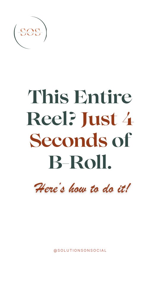 And yes… this entire reel? Just 4–5 seconds of random b-roll.
It doesn’t have to be perfect.
It just has to be you.
Organic b-roll works because:
✅ It feels real, not staged
✅ It shows your actual life and daily rhythm
✅ It helps your ideal client feel seen, heard, and safe with you
People don’t just connect with what you sell, they connect with who you are.
📌Here's your hook. Fill in the blanks with your ideal client and what they’re really dealing with. ⬇️
Patiently waiting for the ________ who ________, are tired of ________ and want ________ to find my page.
EX.) Residential Cleaning Service, House Managers, Laundry Specialist
Patiently waiting for the overwhelmed moms who are tired of spending every free minute on chores, and are finally ready to outsource the chaos to find my page.
Are you ready?
🎧 Use this trending audio
✍️ Write your “Patiently waiting for…” hook
🎥 Pair it with a simple b-roll clip (coffee, laptop, driving, cleaning, school pickup—real life)
Then post it.
When you try it, tag me in the comments! I’d love to cheer you on. 💛
.
.
#socialmediastrategy #smallbusinessgrowth #instagramforbusiness #marketingstrategy #socialmediamarketing #contentmarketing #businessgrowth #supportlocalnm #newmexicoentrepreneurs #abqbusinessowners #marketinginnewmexico #reelsthatwork #reelsstrategy #contentstrategy
