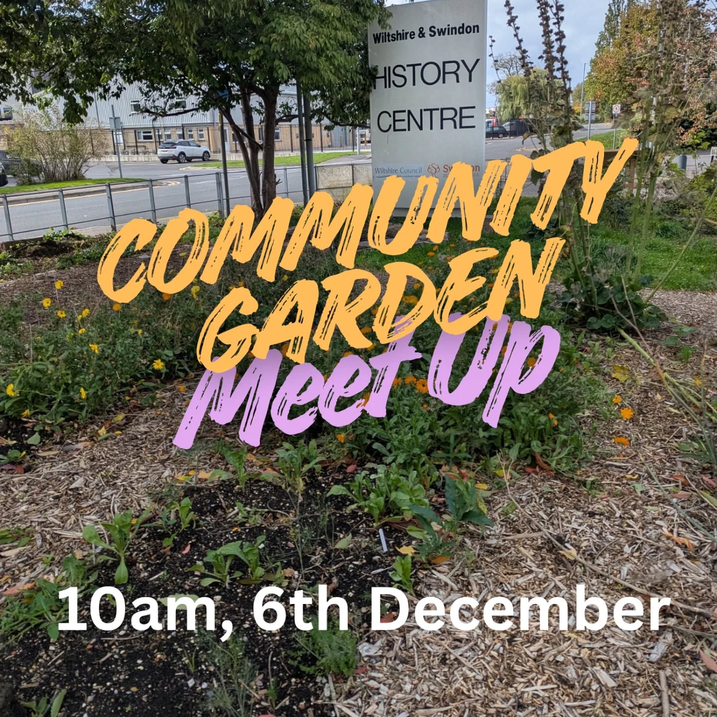 Tomorrow at 10am! Meet up at the Rooted Garden located at the Wiltshire & Swindon History Centre on Cocklebury Road.
We will be doing some tool inventory, planting out some seedlings in the polytunnel, general weed and tidy - plus eating soup and maybe even some festive nibbles!
Everyone is welcome, no experience needed, wear warm waterproof clothing & bring gloves if possible.
Kids welcome but must be supervised at all times
See you tomorrow!