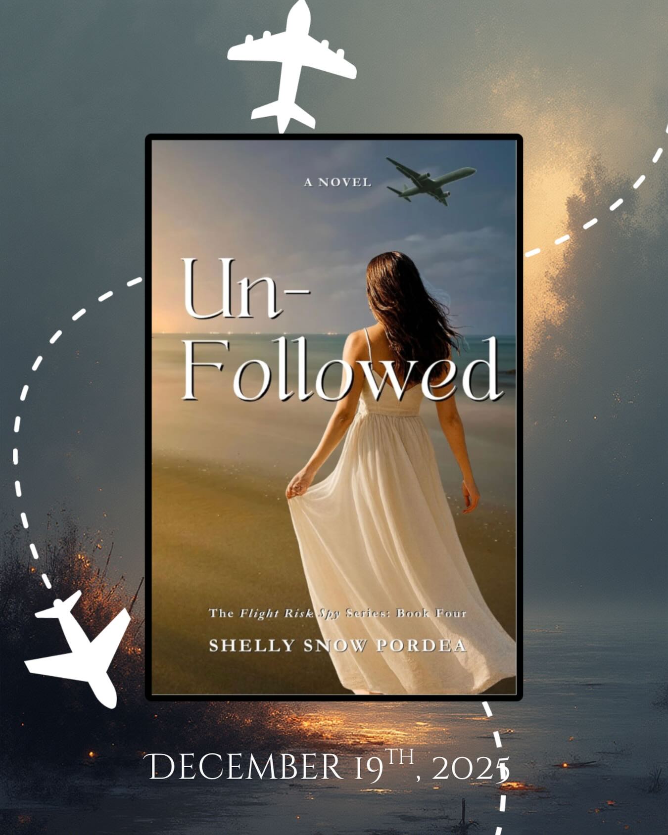 🌟 “Get ready for the heart-pounding conclusion of the Flight Risk Spy series!”🌟
In Book 4, Amanda Hopkins faces her greatest challenge yet as the ghosts of her past come back to haunt her. With dangerous enemies closing in and a life-altering choice on the horizon, she must confront the truths that could change everything she knows about herself. Will she risk it all for freedom, or will the weight of her legacy hold her back? 🤔
As she navigates a treacherous world of secrets and deception, Amanda discovers that some truths are worth living for. Are you ready to dive into a deadly game where trust is fleeting and survival comes at a price?
👉 Grab your copy on December 19th, 2025 and join Amanda on this thrilling ride!
#FlightRisk #SpyThriller #BookSeries #Suspense #bookish